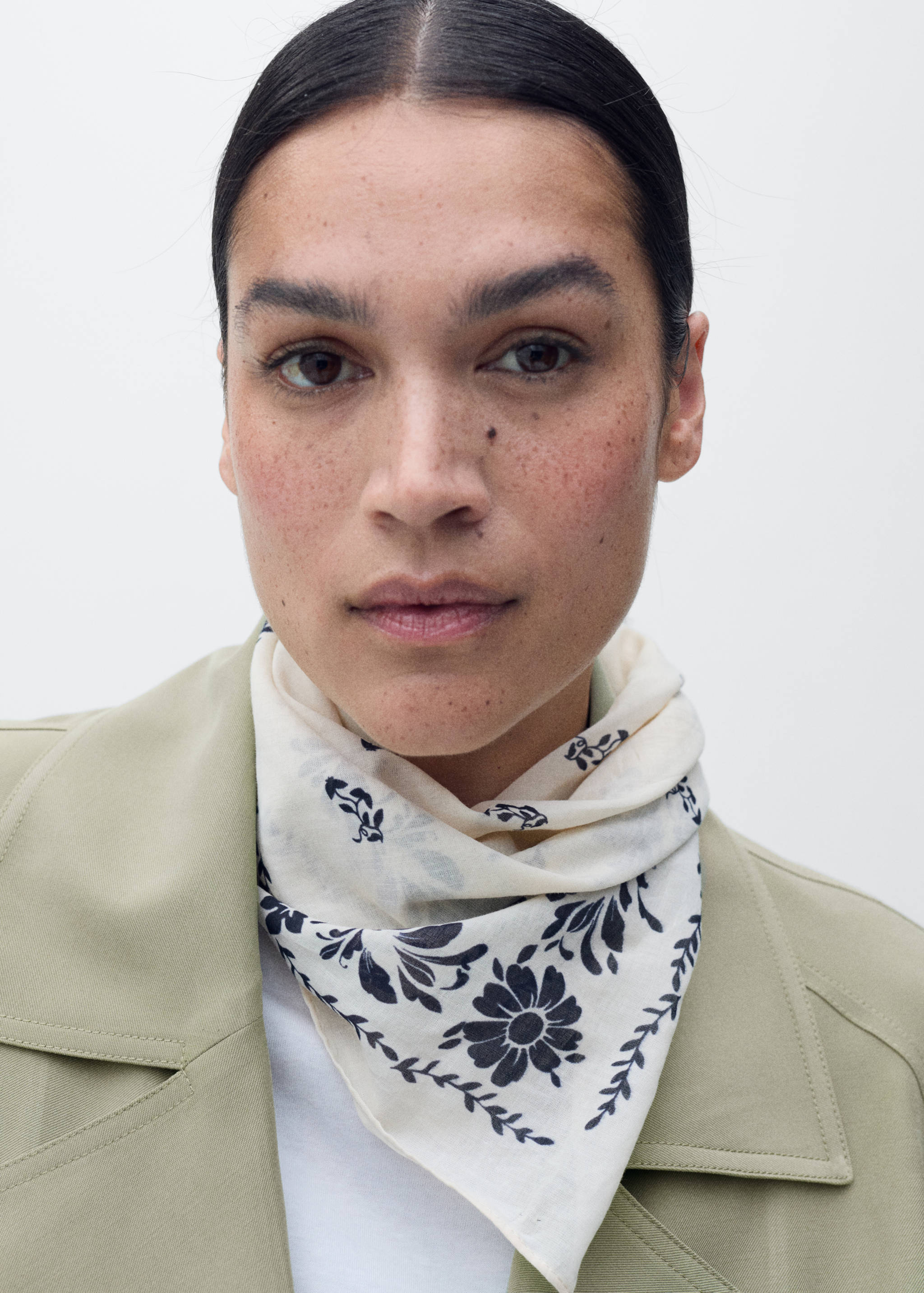 Мягкий тренч с поясом - Деталь изделия 4