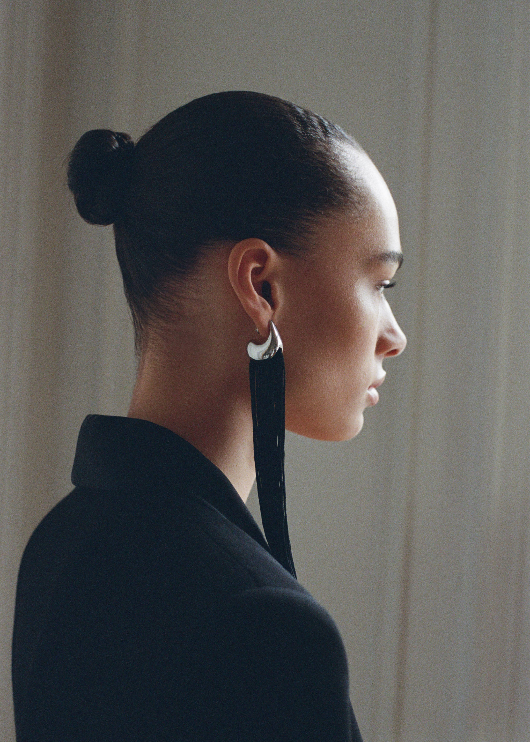 Waterfall drop earrings - General plane