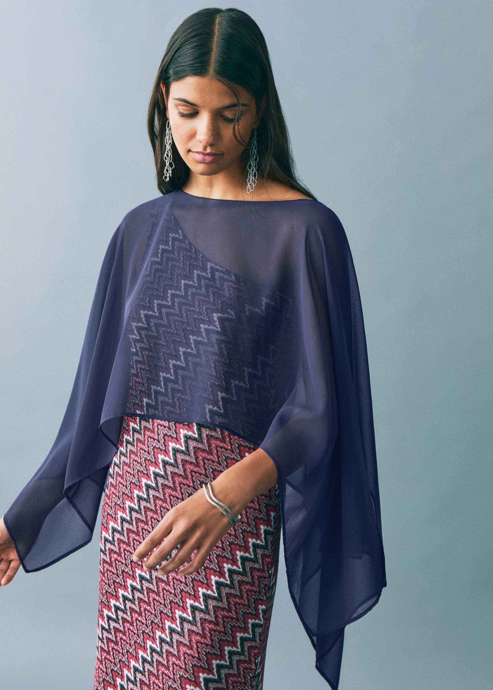 Top capa gaze - Plano médio