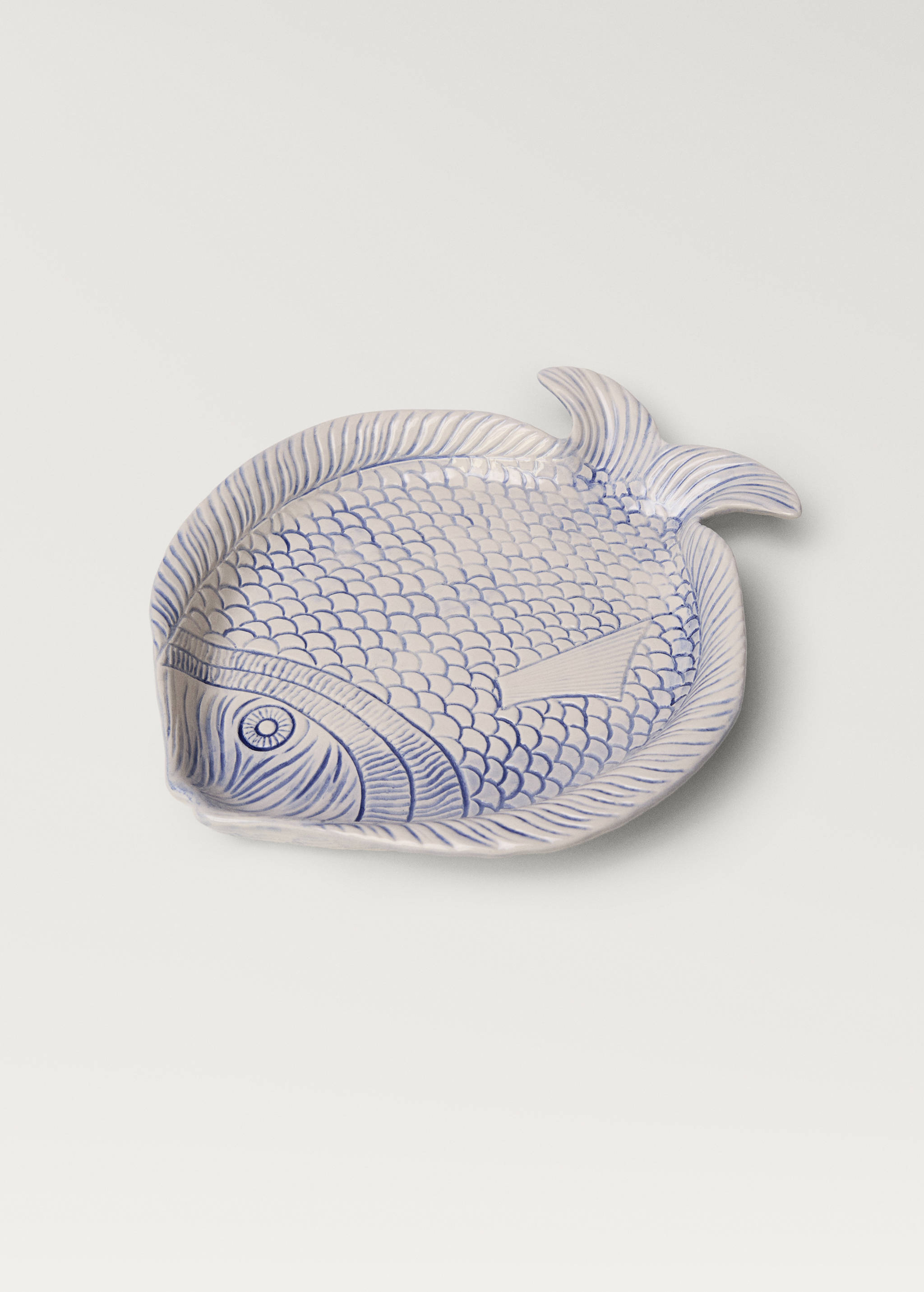 Duży półmisek z kamionki z wypukłym wzorem - Szczegóły artykułu 1