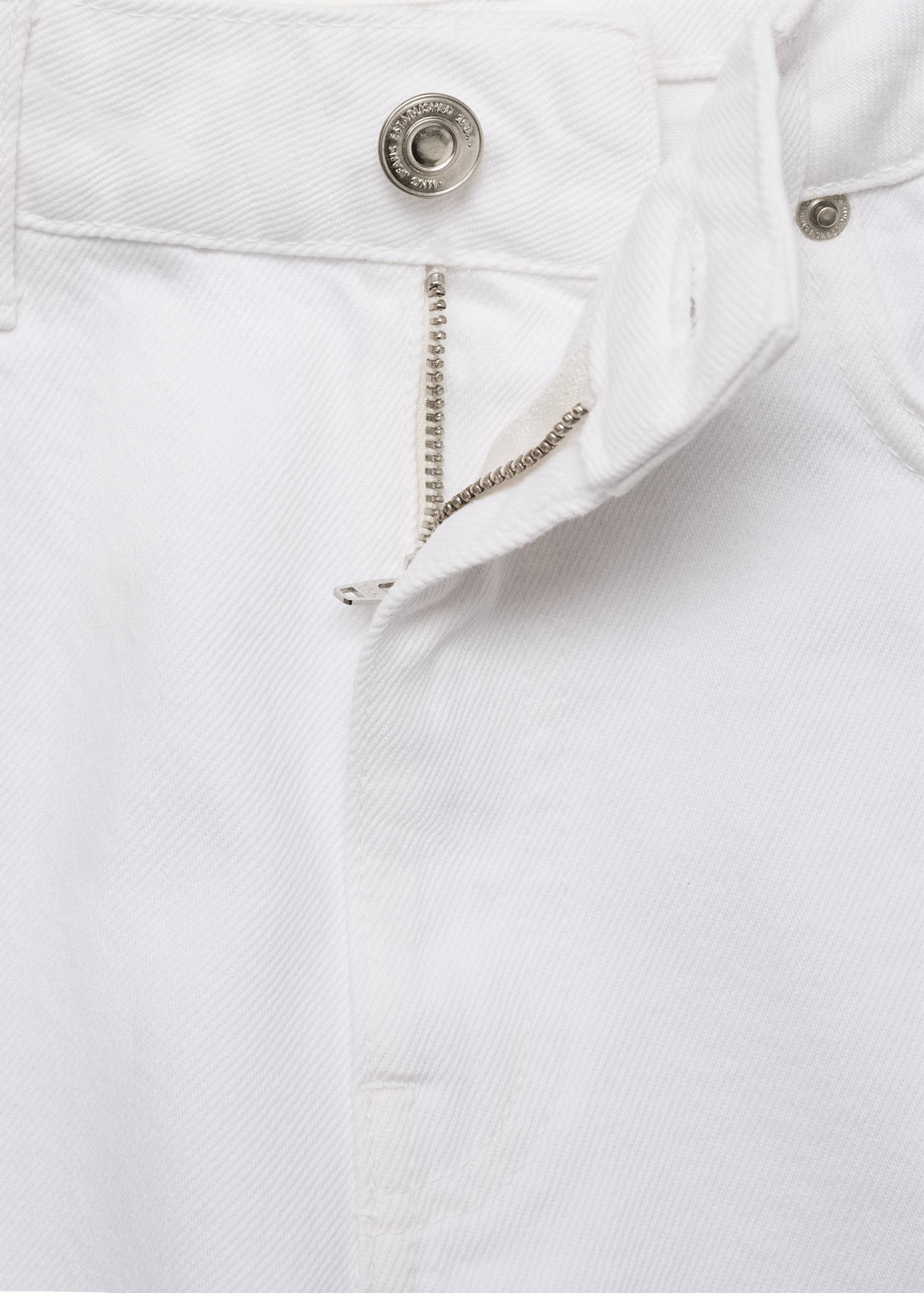 Mid-rise straight jeans - Details of the article 0