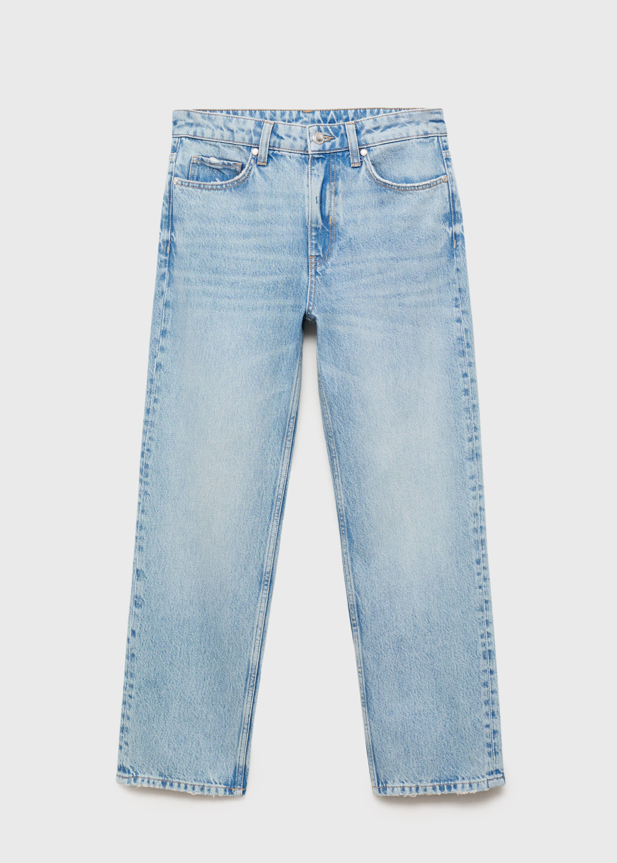 Mid-rise straight jeans - Article without model
