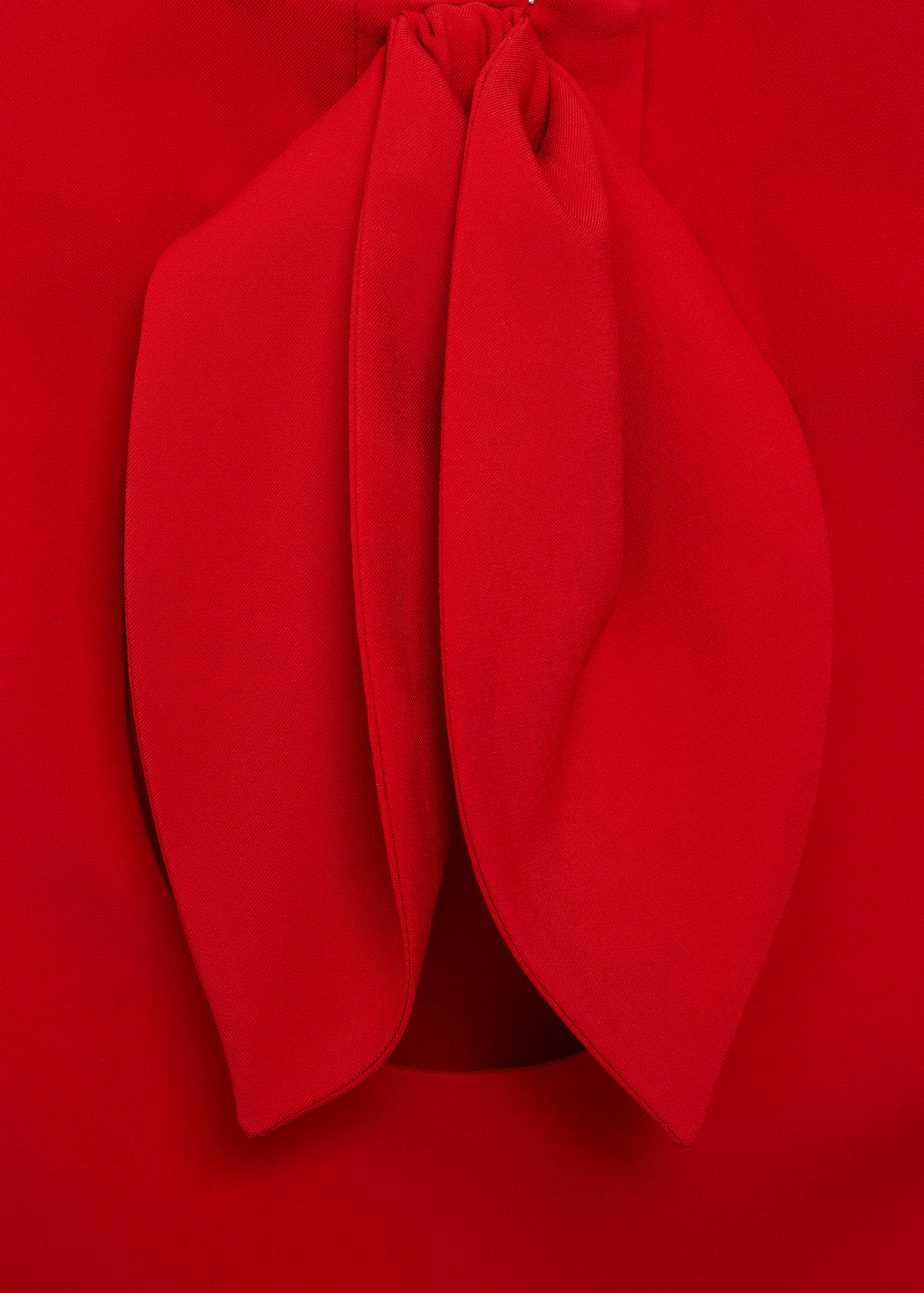 Crop top with bow on the back - Details of the article 8