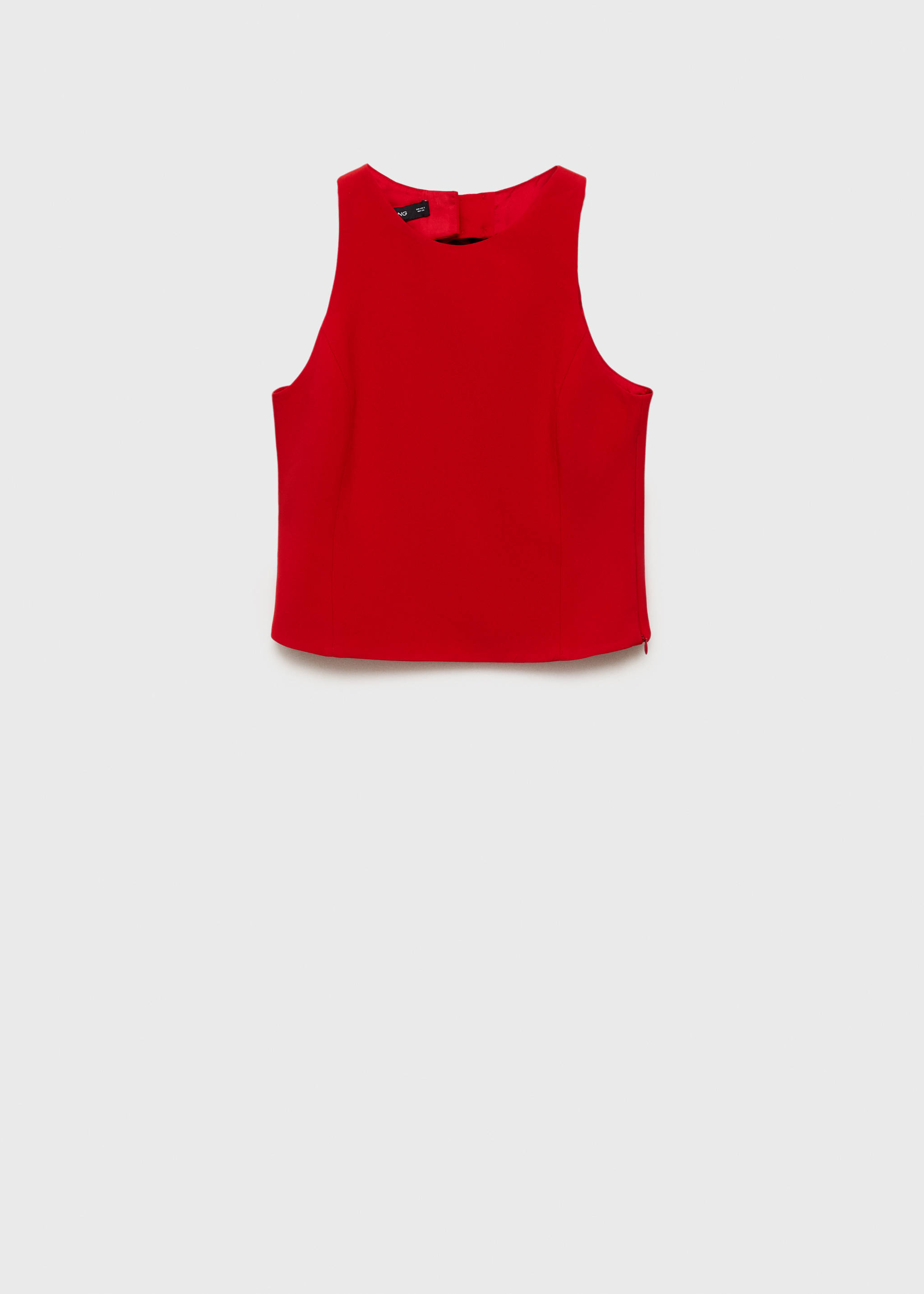 Crop top with bow on the back - Article without model