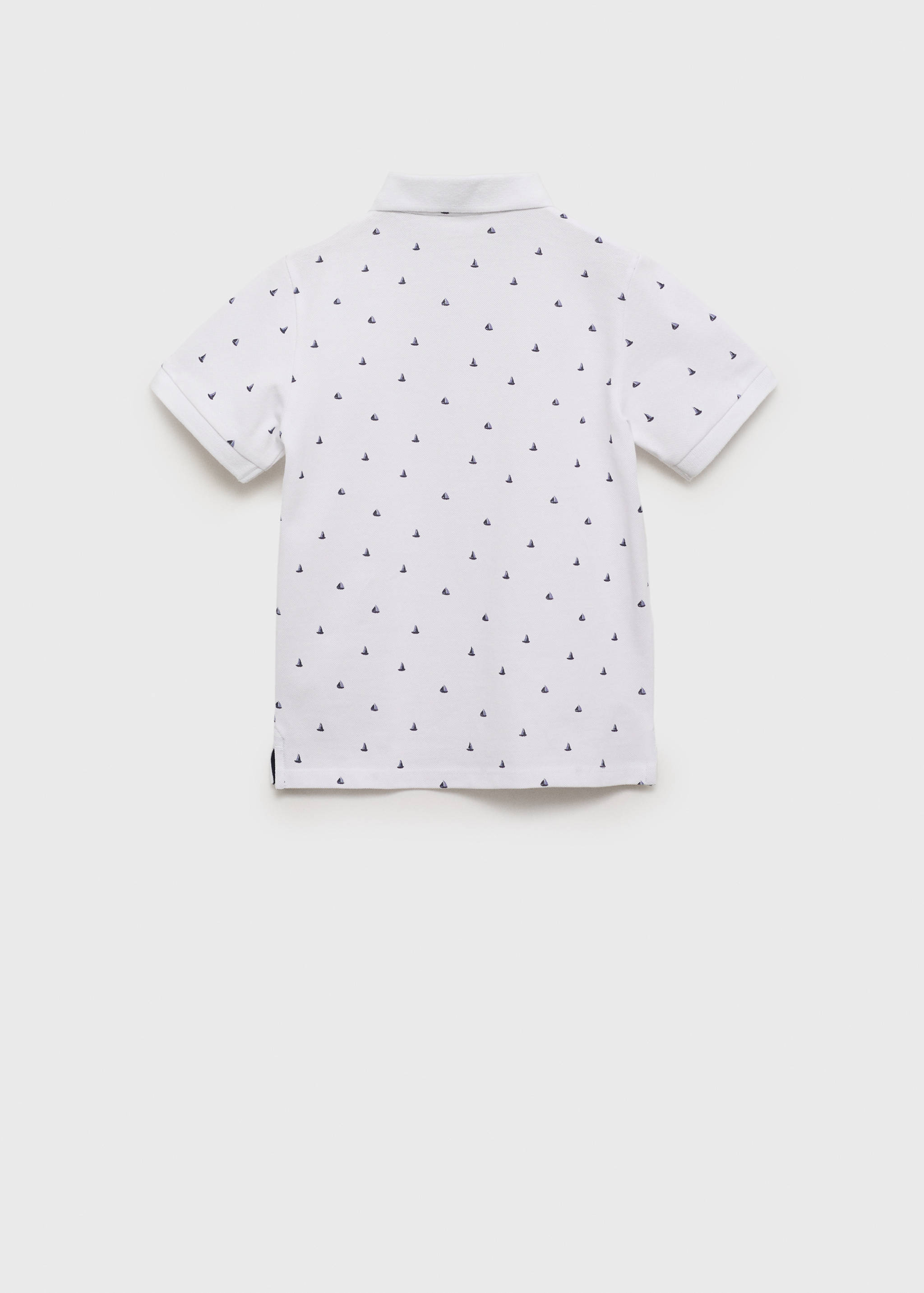 Polo coton imprimé - Verso de l’article