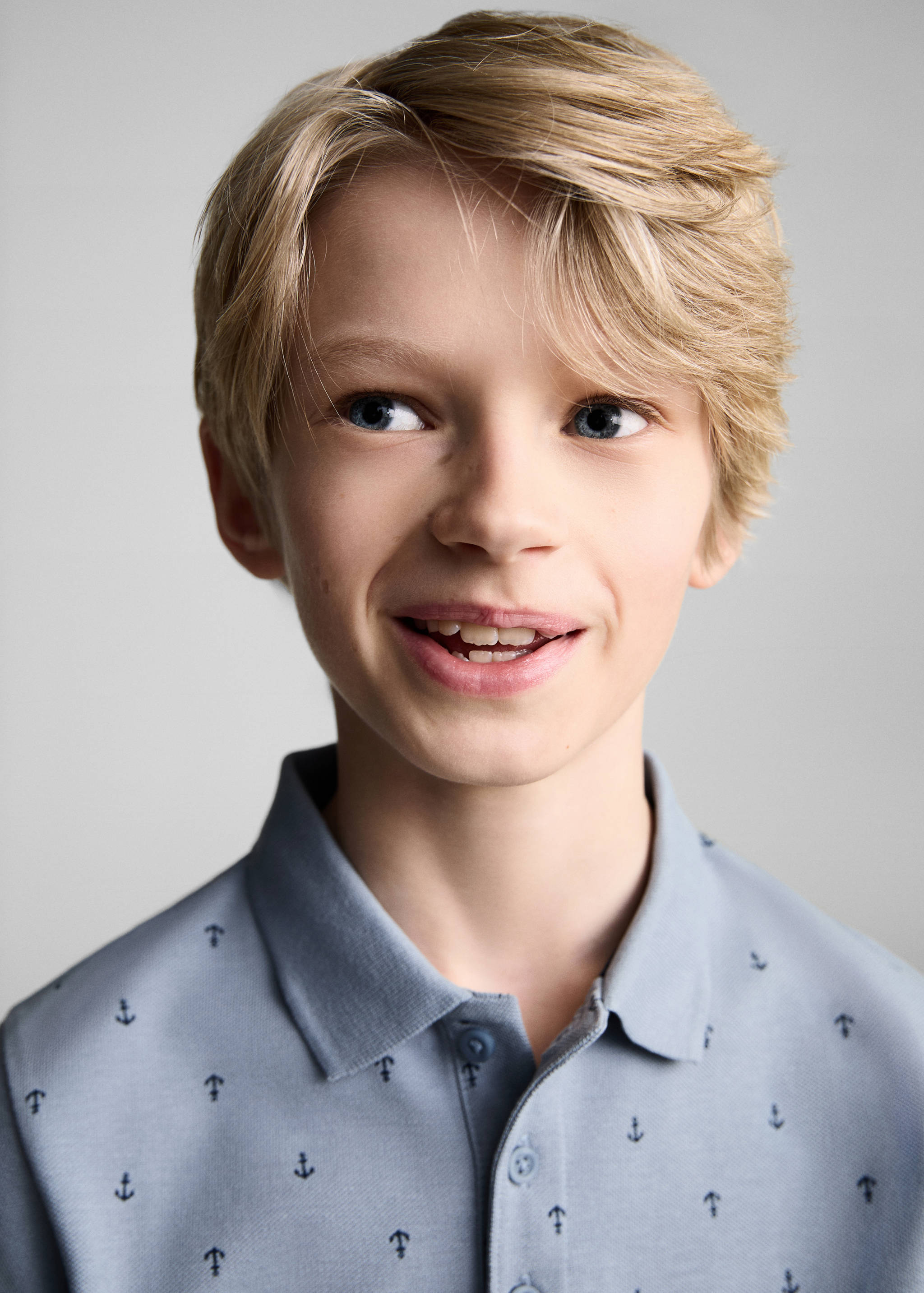 Polo coton imprimé - Détail de l'article 1