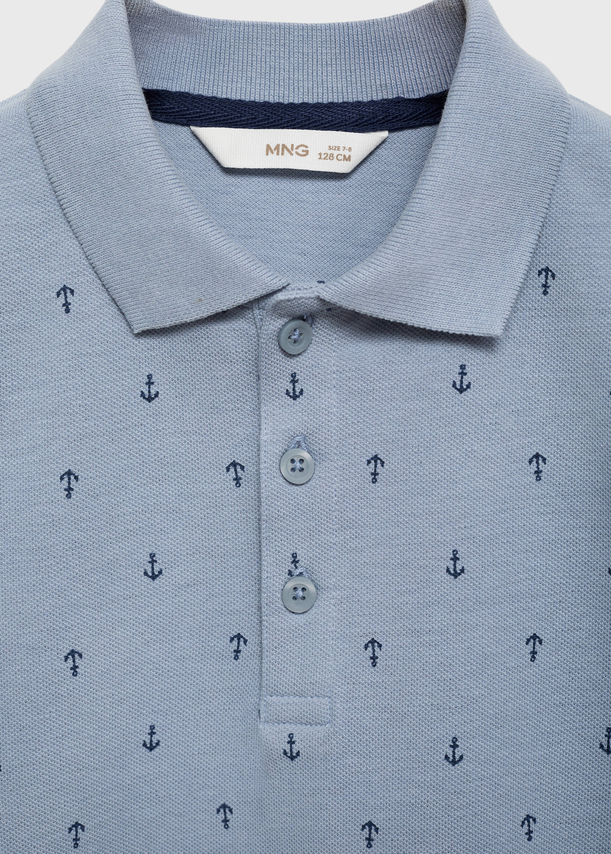 Polo coton imprimé - Détail de l'article 8