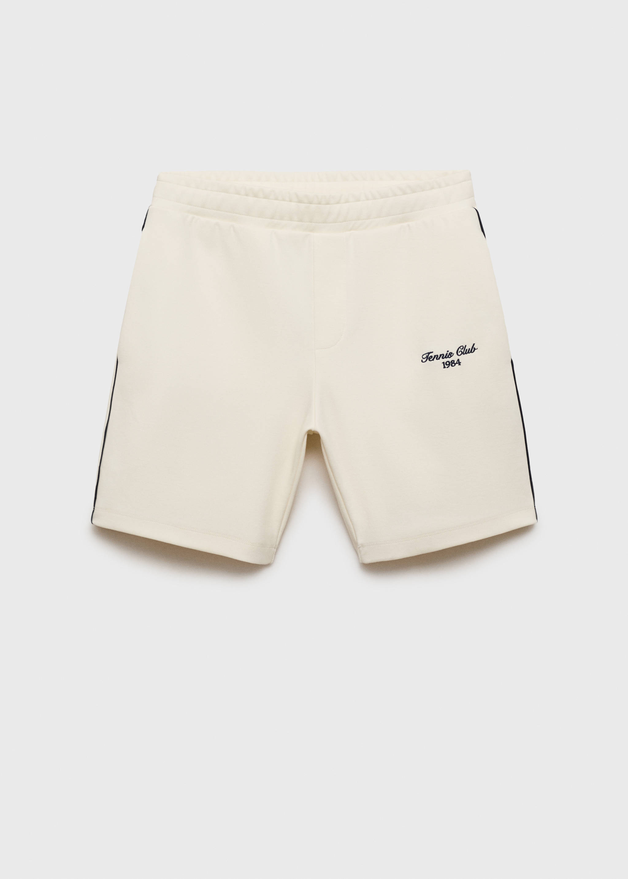 Cotton shorts with elastic waist - Article without model