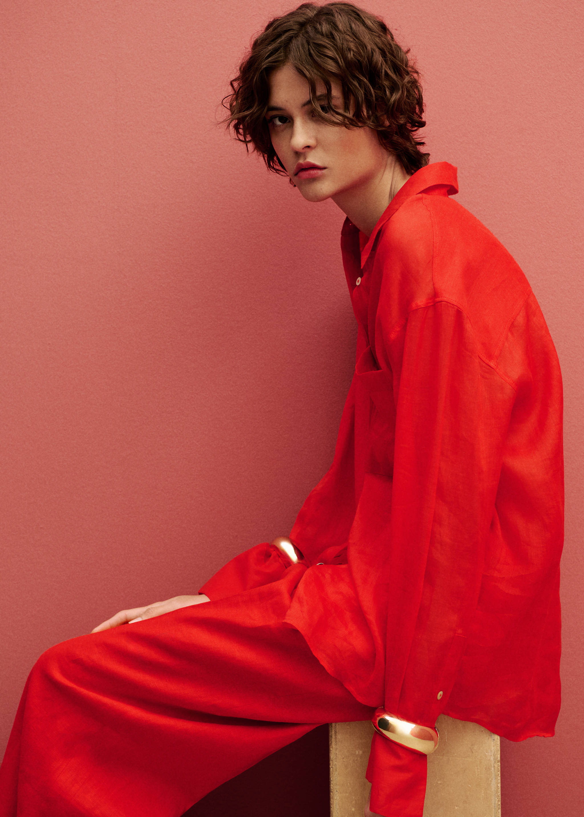 قميص راميو بجيب - الجهة الخلفية للمنتج