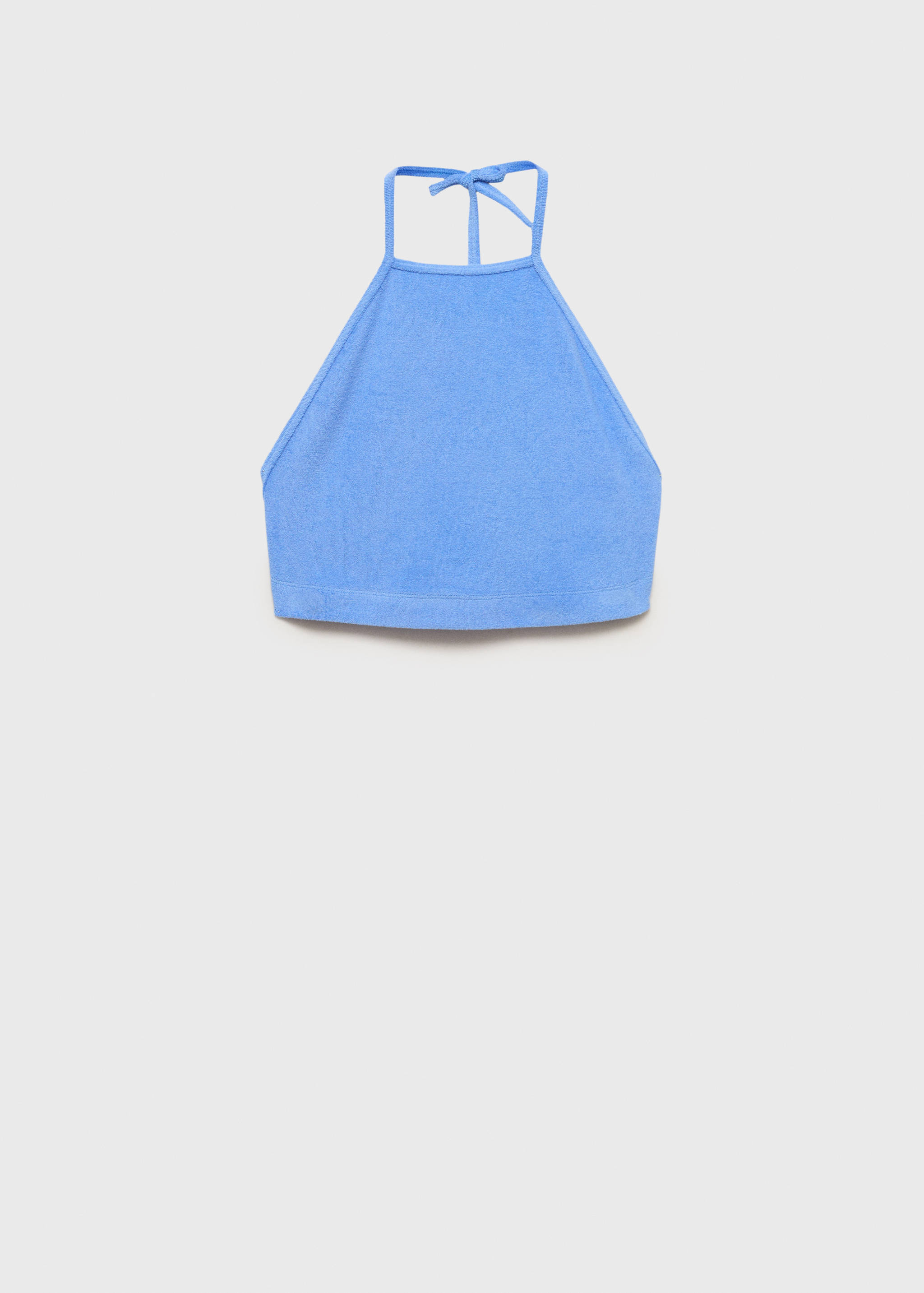 Terry cotton top - Article without model