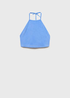 Terry cotton top — Blue 7