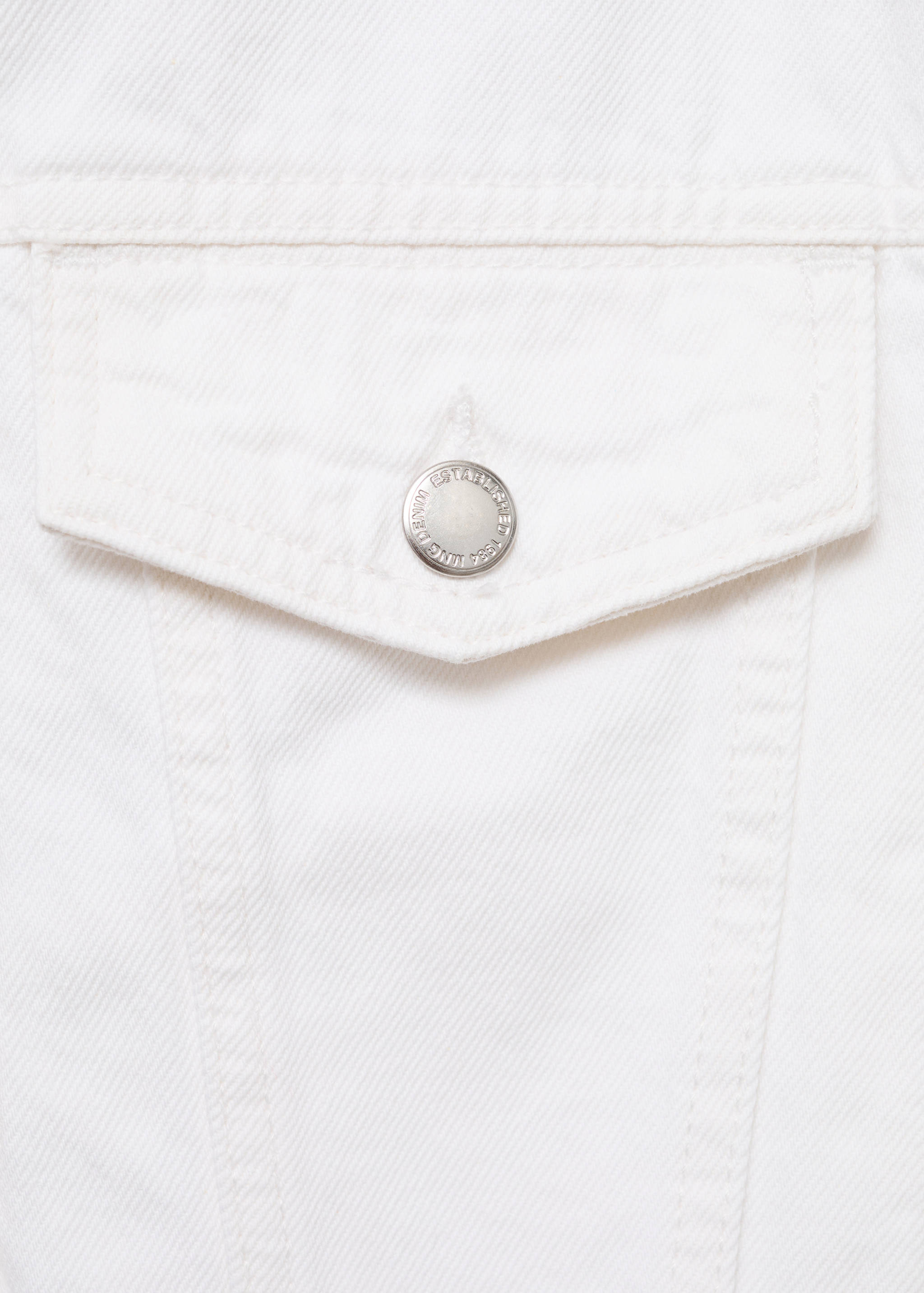 Crop denim jacket - Details of the article 0