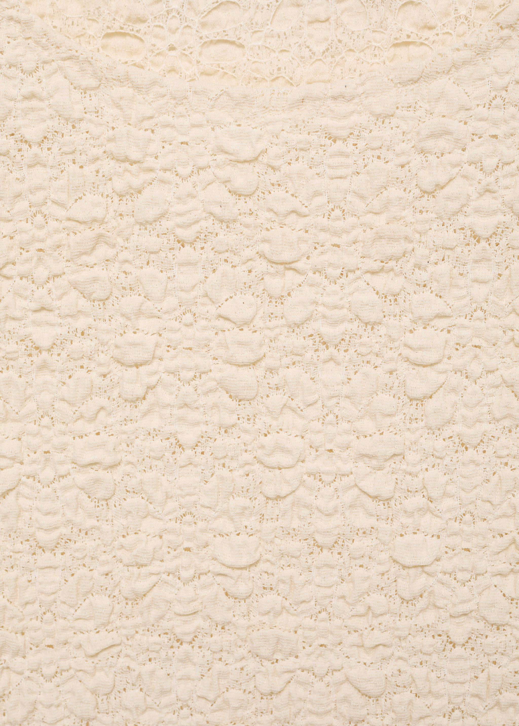 Фактурная футболка из смесового хлопка - Деталь изделия 8