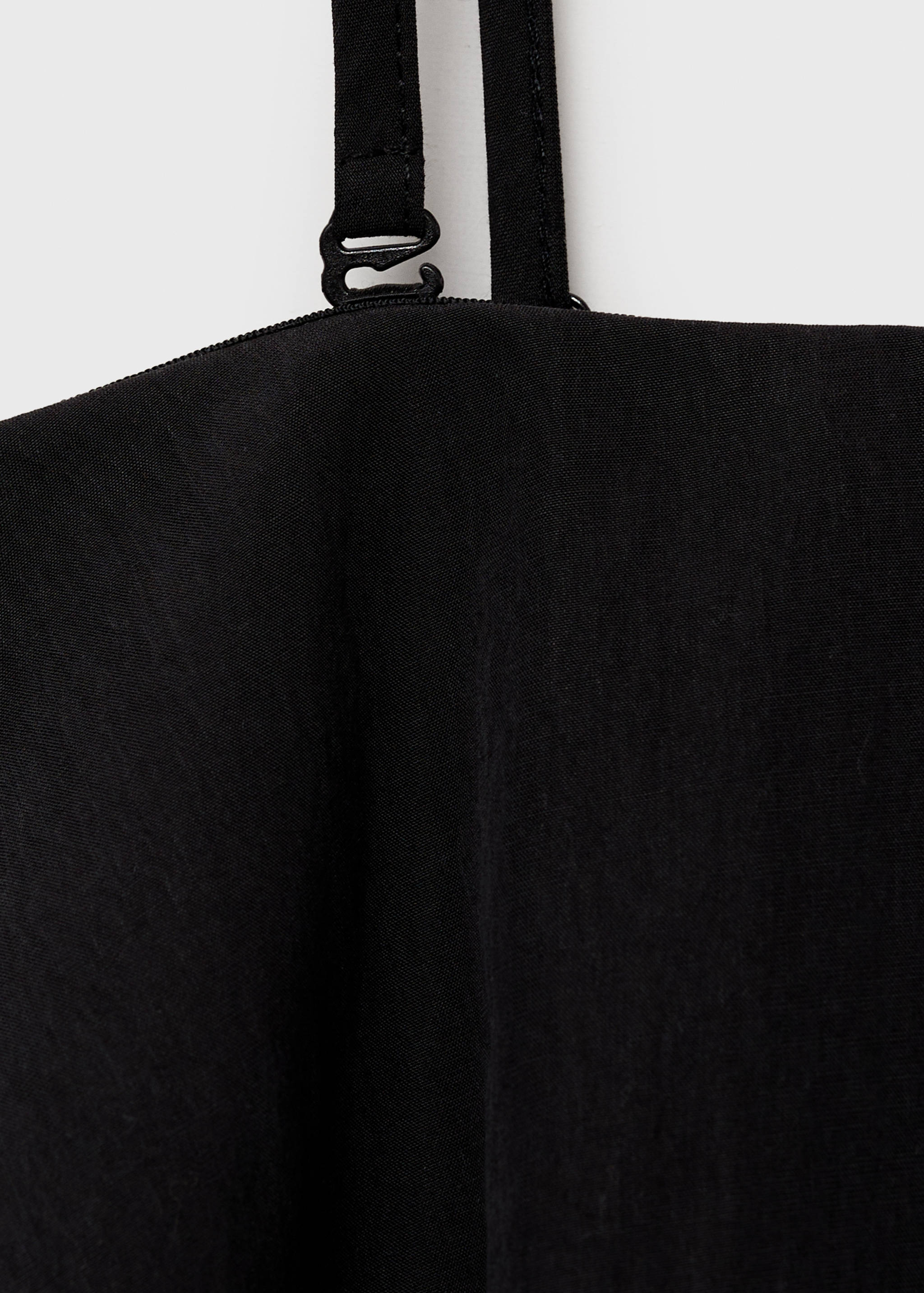 Vestido lyocell volante - Detalle del artículo 0