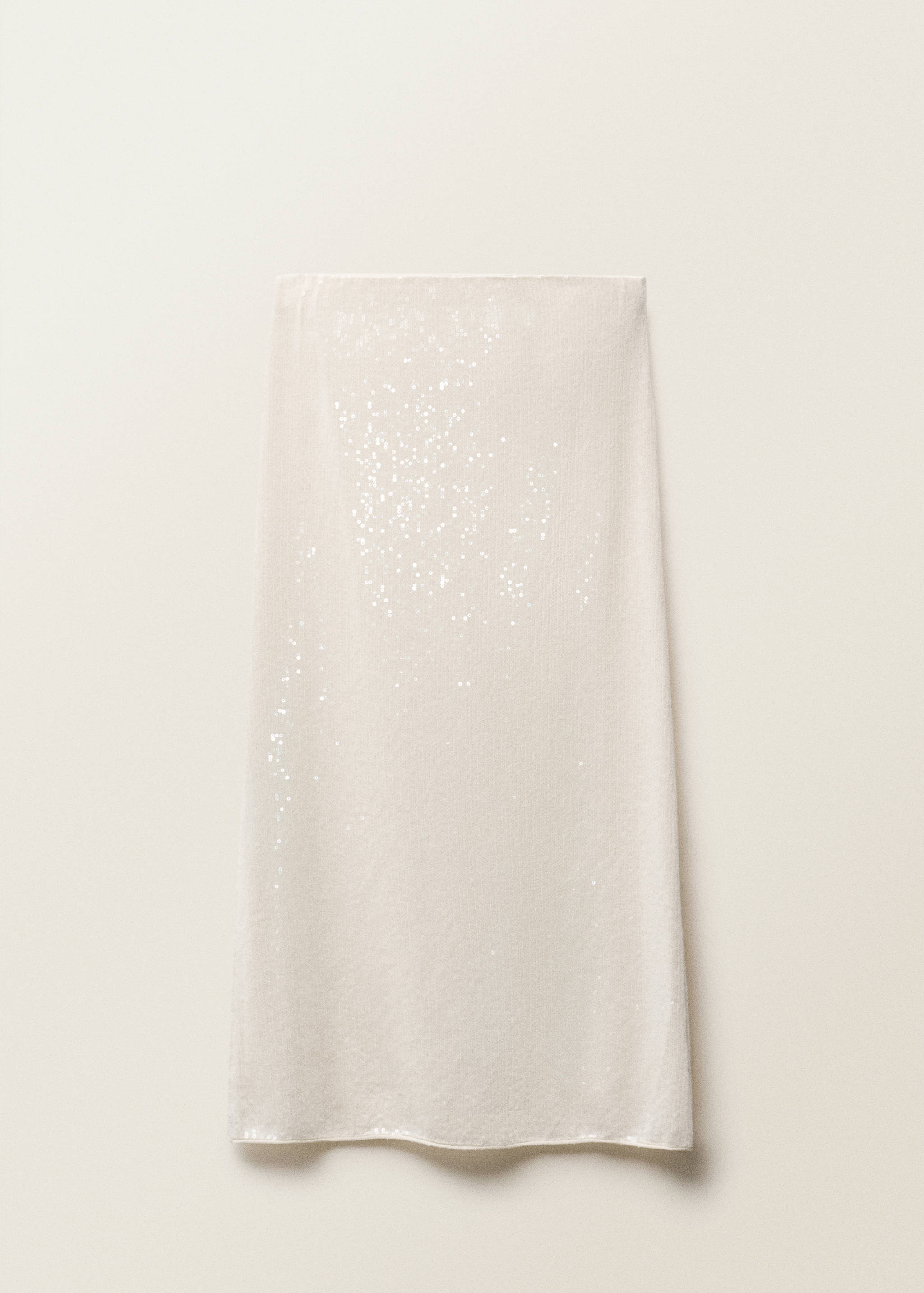 Knitted pencil skirt with sequins - Article without model