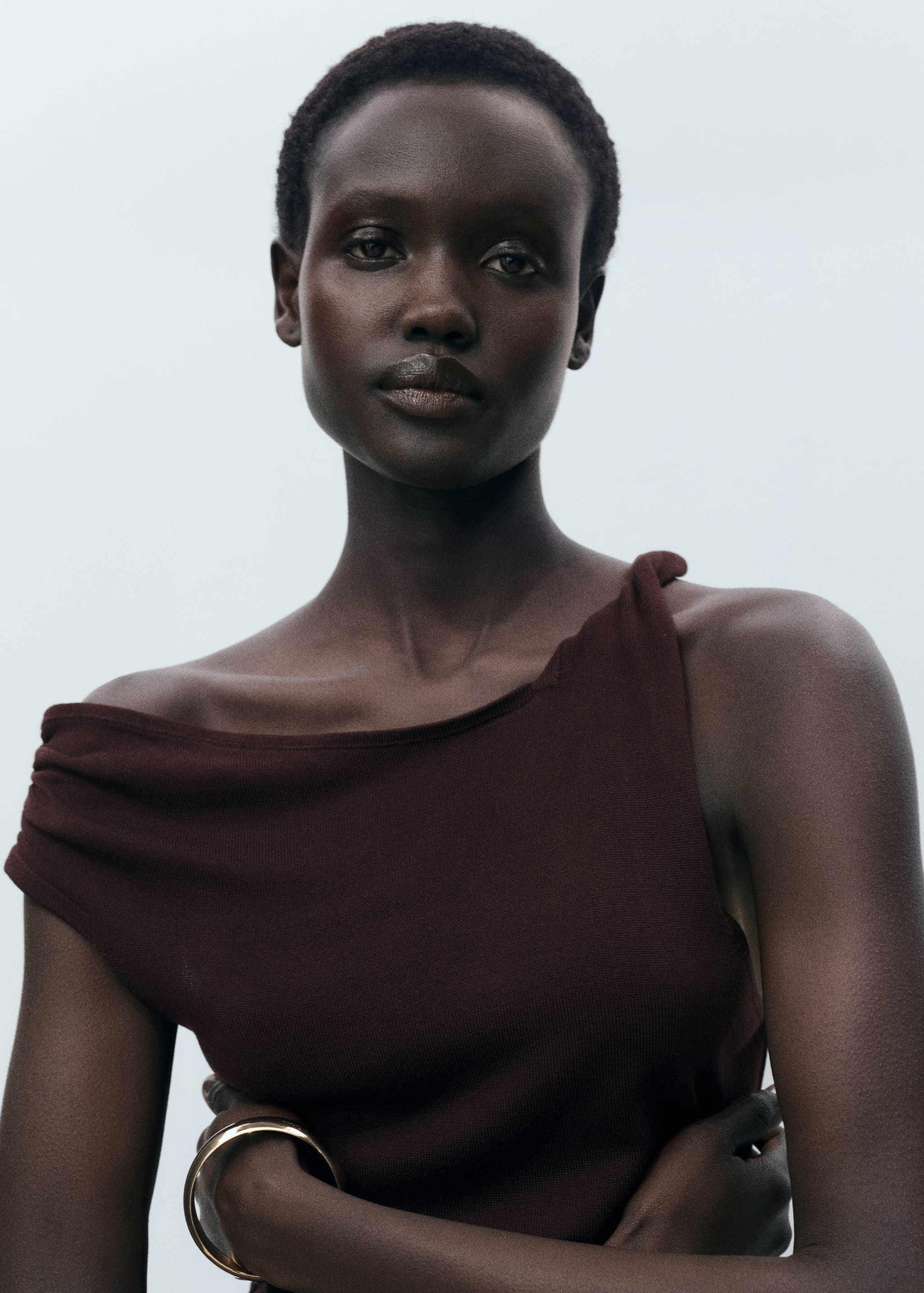 Haut asymétrique maille fine - Détail de l'article 1