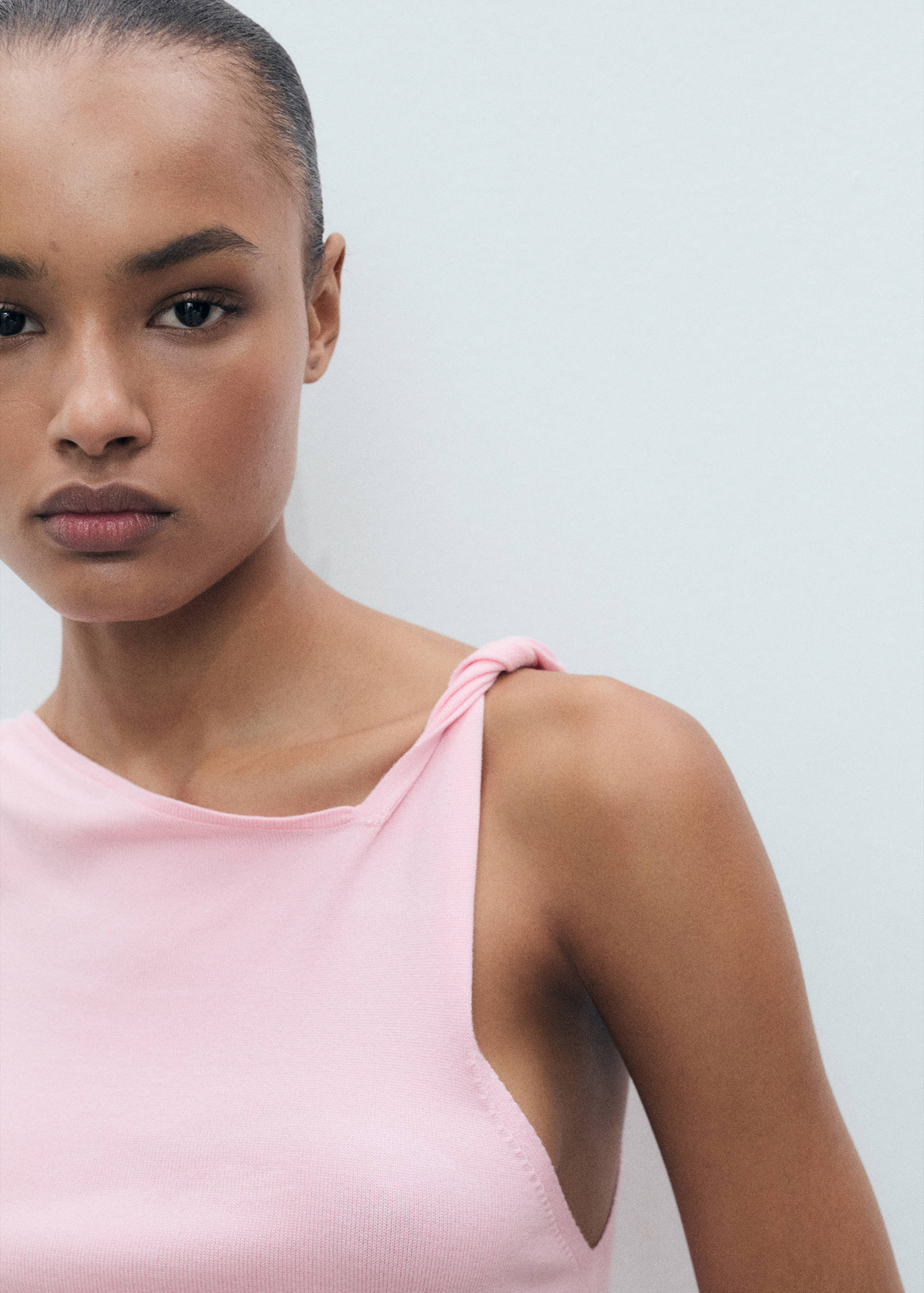 Haut asymétrique maille fine - Détail de l'article 1