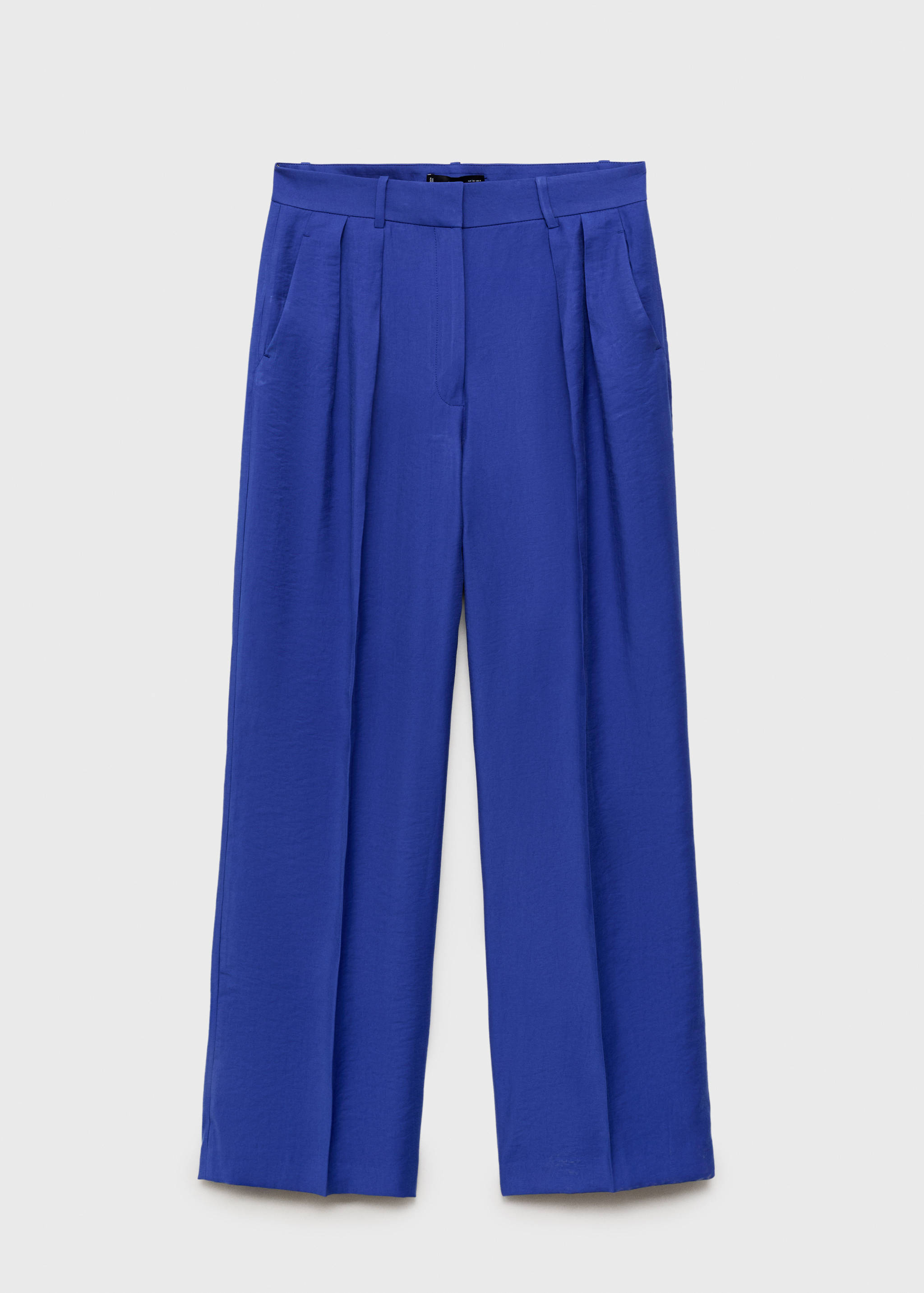 Wide leg pleated suit trousers - Article without model