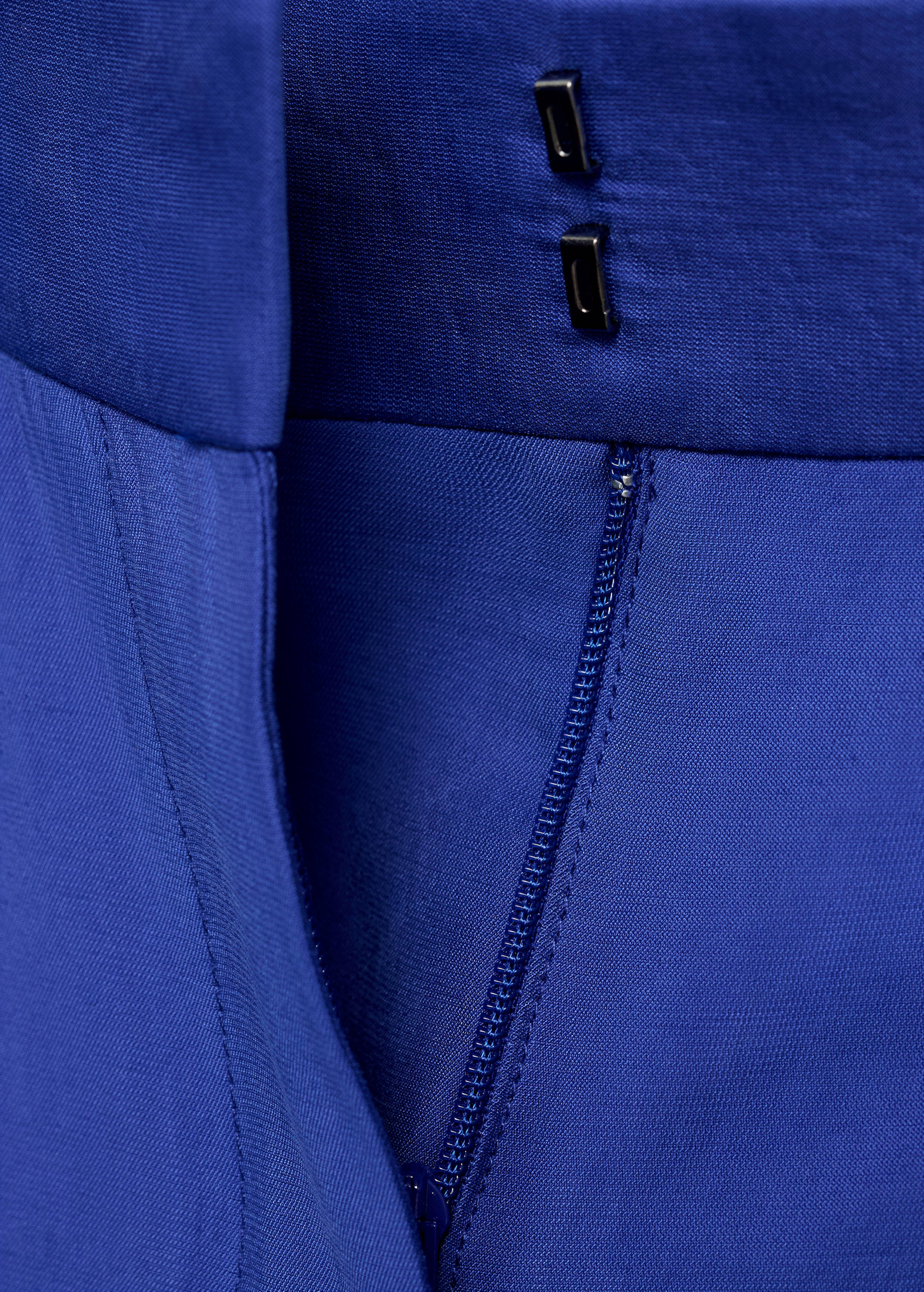 Wide leg pleated suit trousers - Details of the article 0