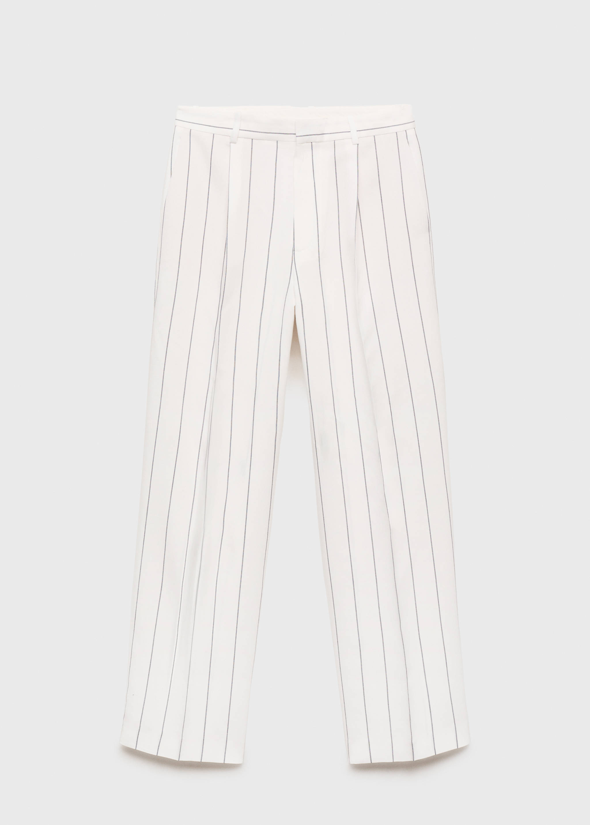 Striped suit pants - Article without model