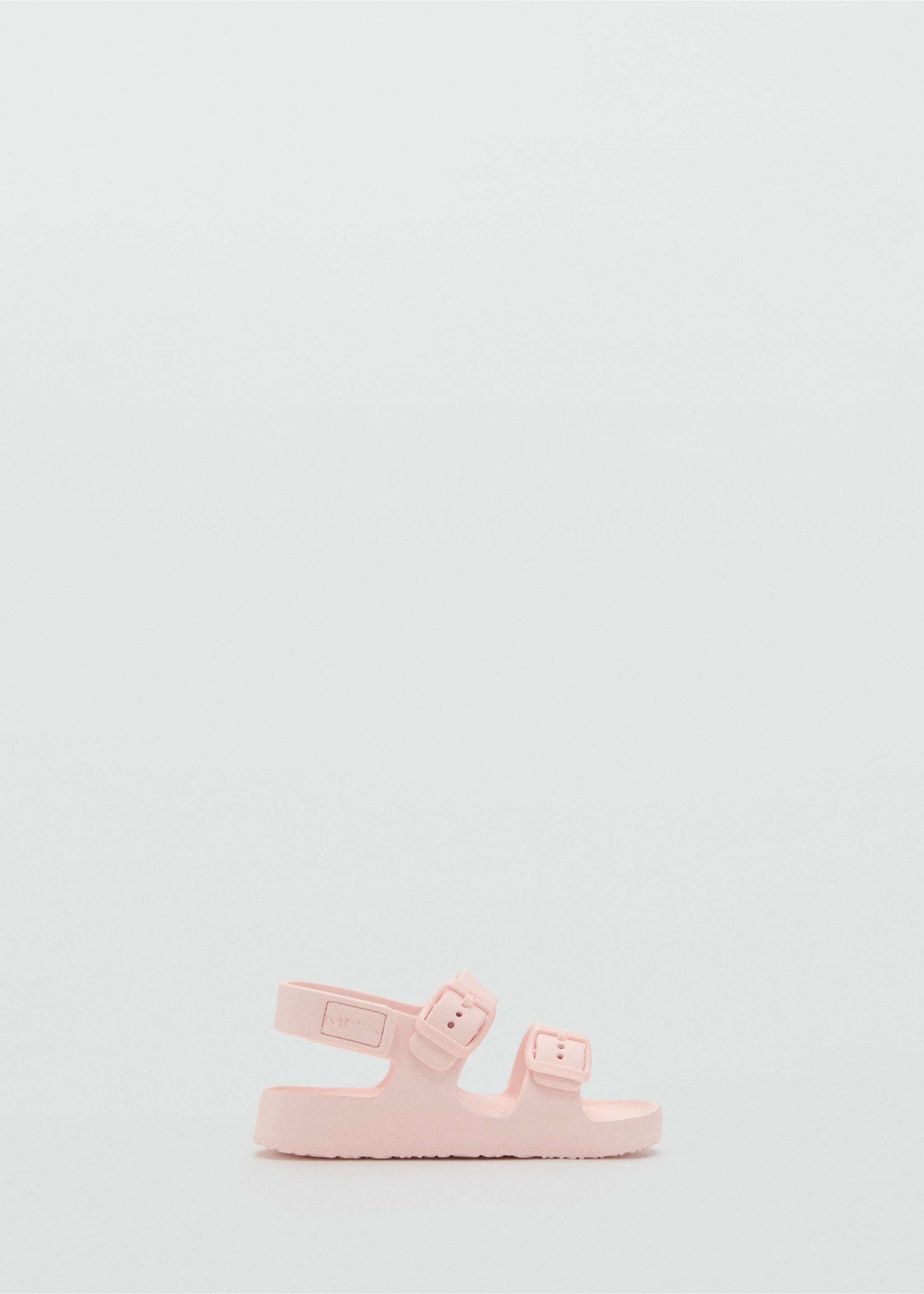 Chanclas tiras hebilla - Artículo sin modelo, Rosa pastel. Ref: 87057675-00.