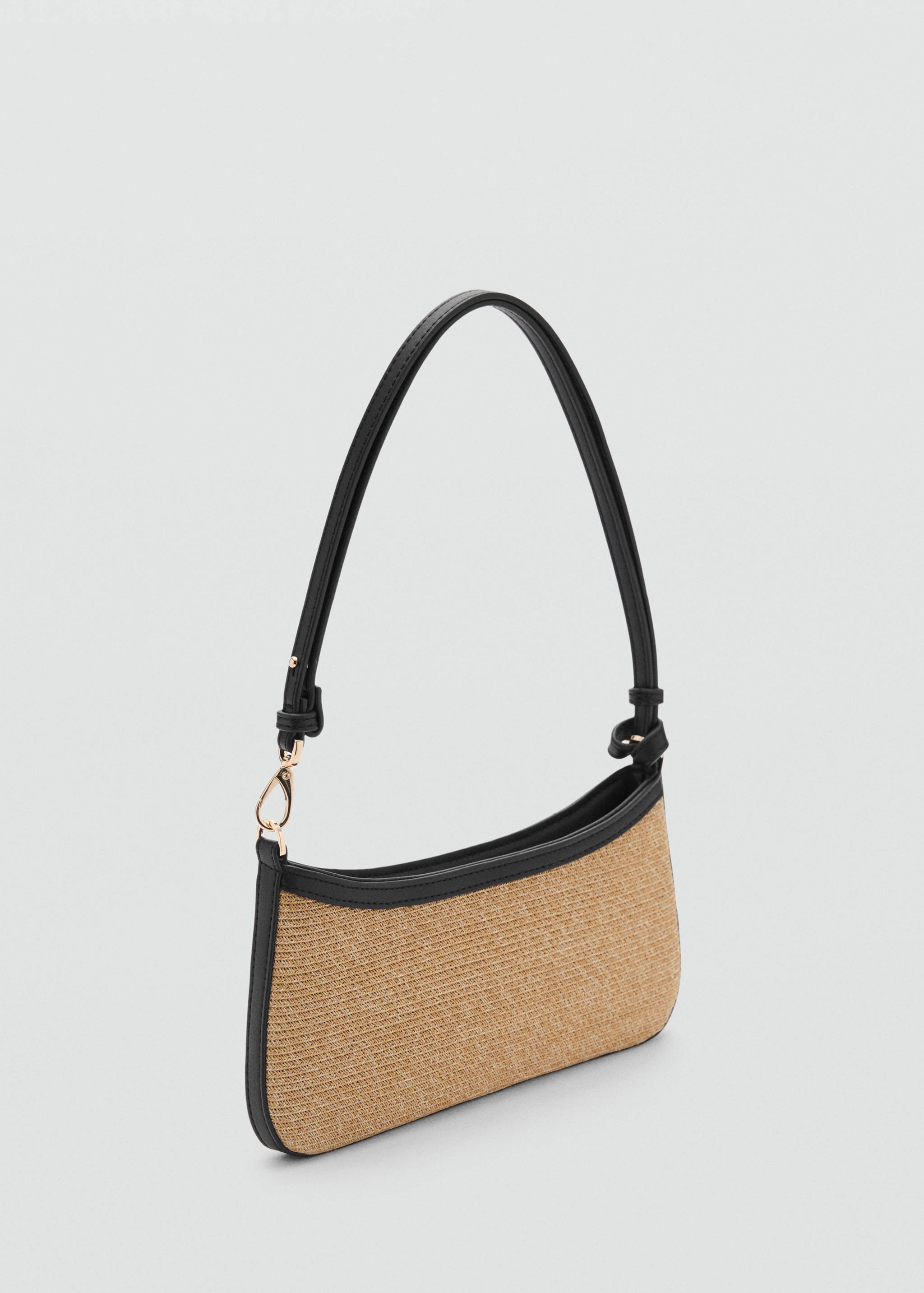 Natural fibre shoulder bag - Medium plane