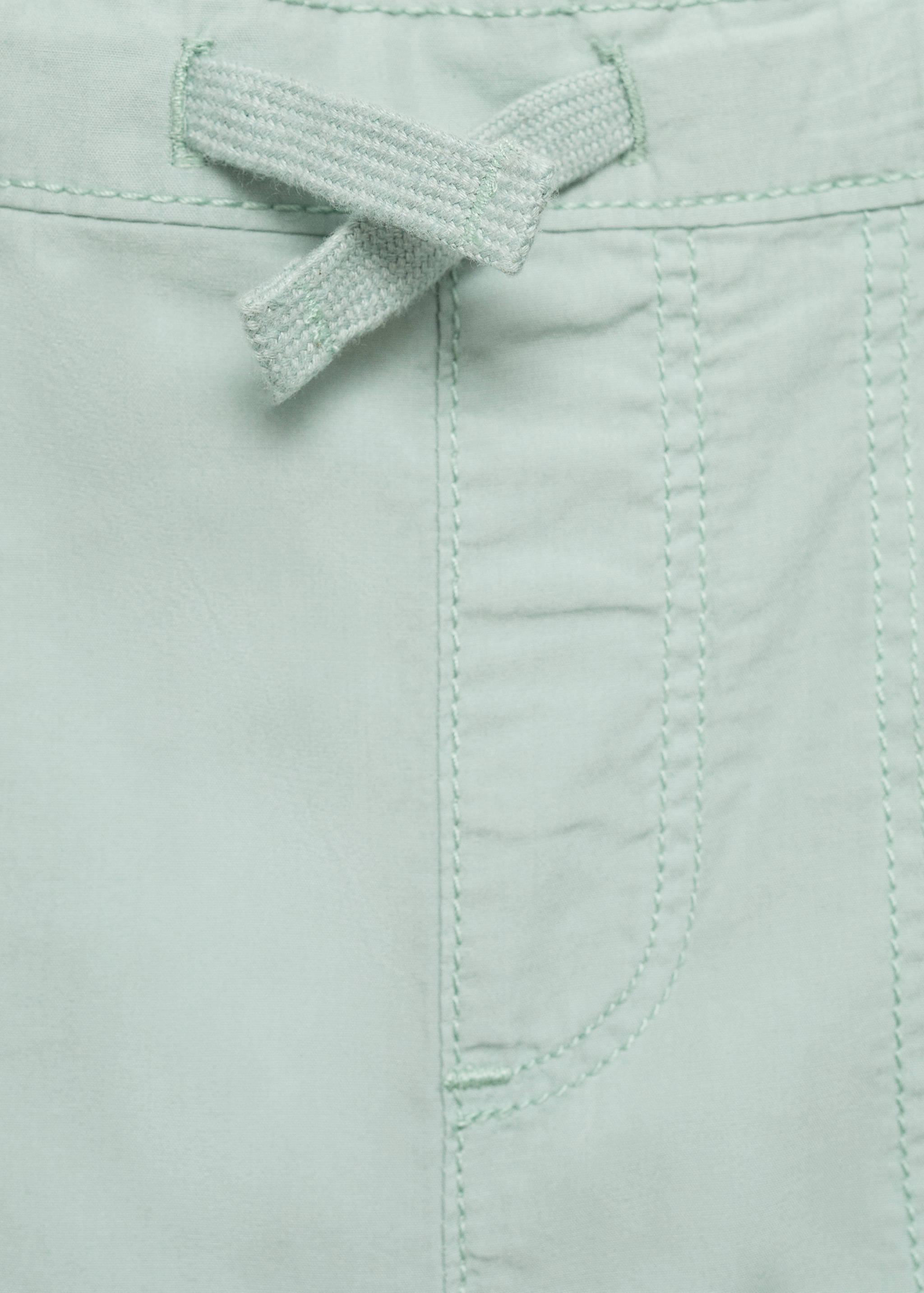 Elastic waist Bermuda shorts - Details of the article 8