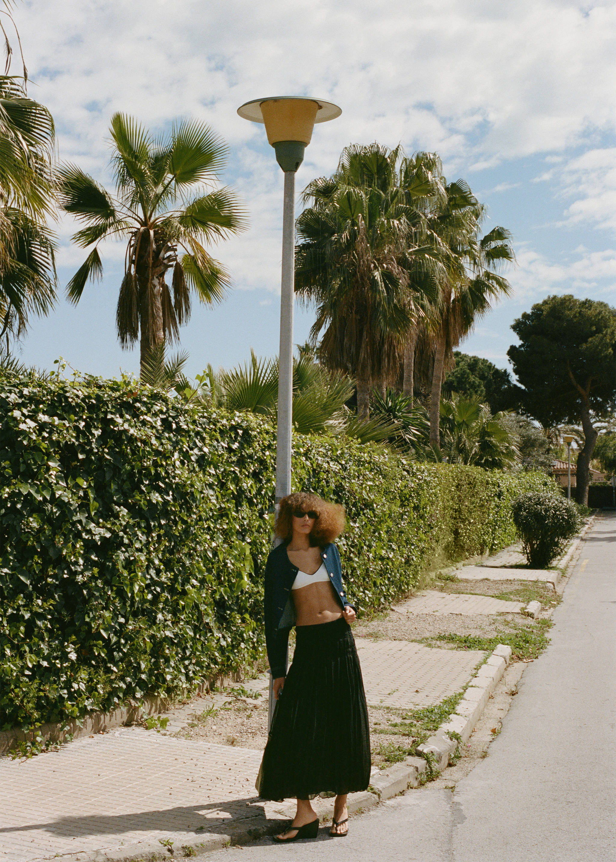 Saia midi rufada - Pormenor do artigo 7