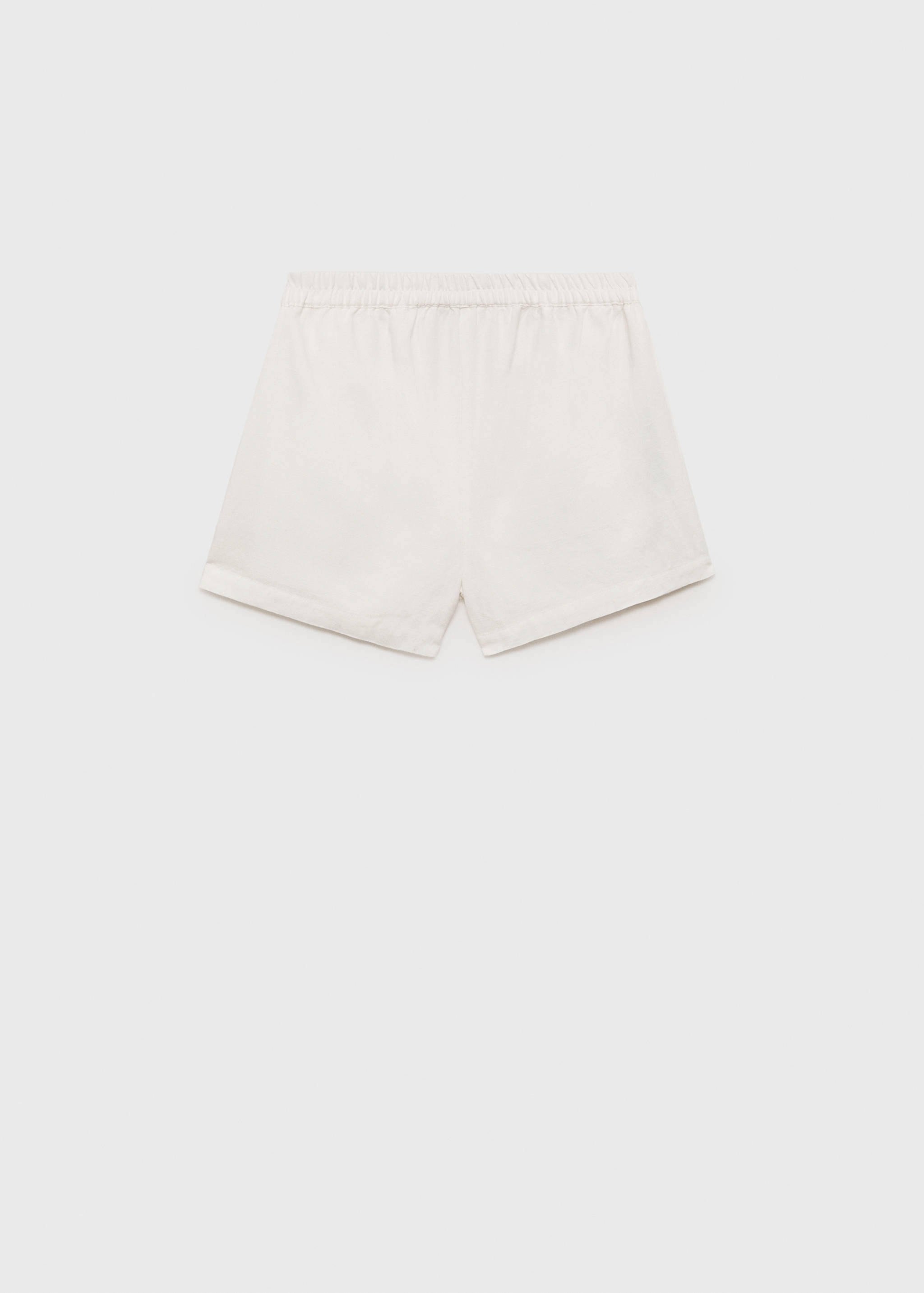 Elastic waist shorts - Reverse of the article