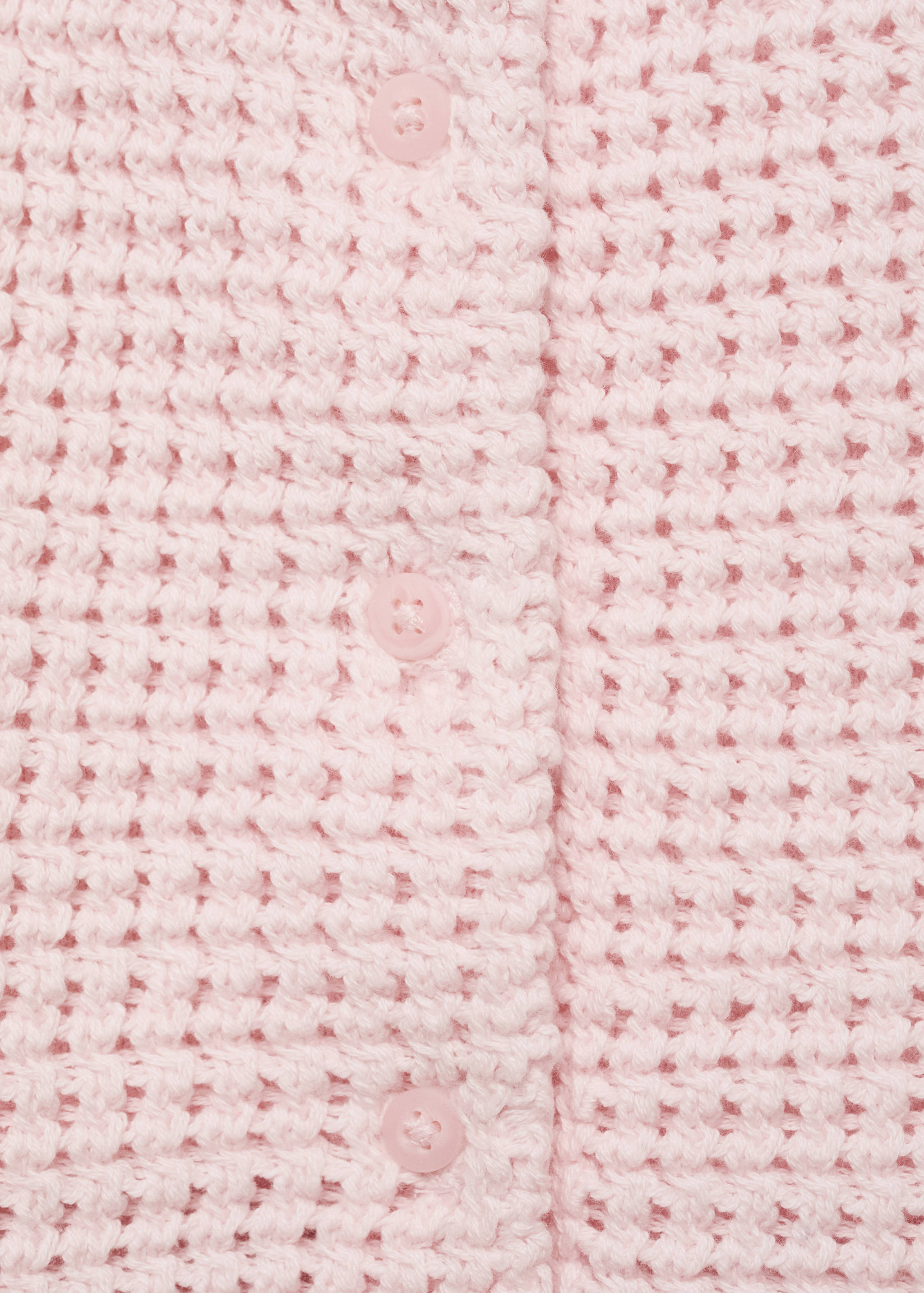 Buttoned knit top - Details of the article 0