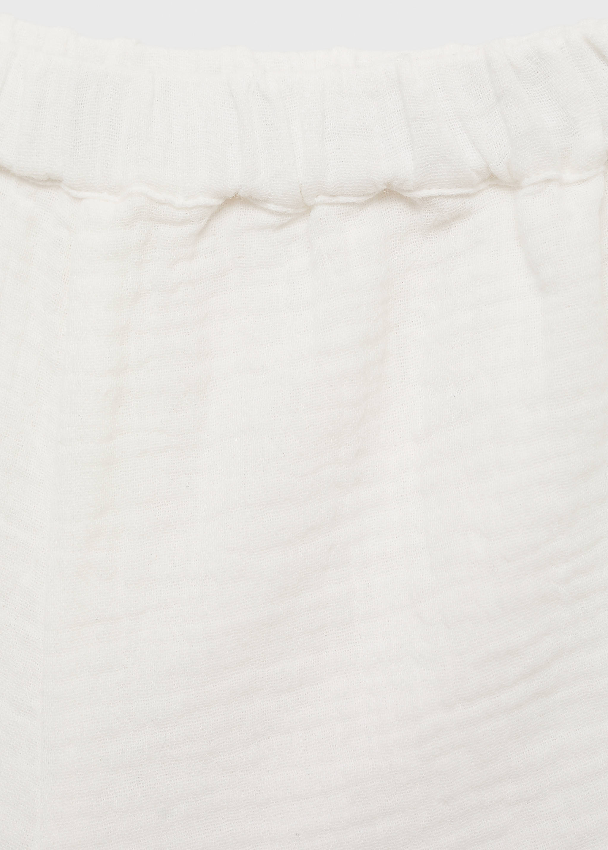 Bambula embroidered shorts - Details of the article 8