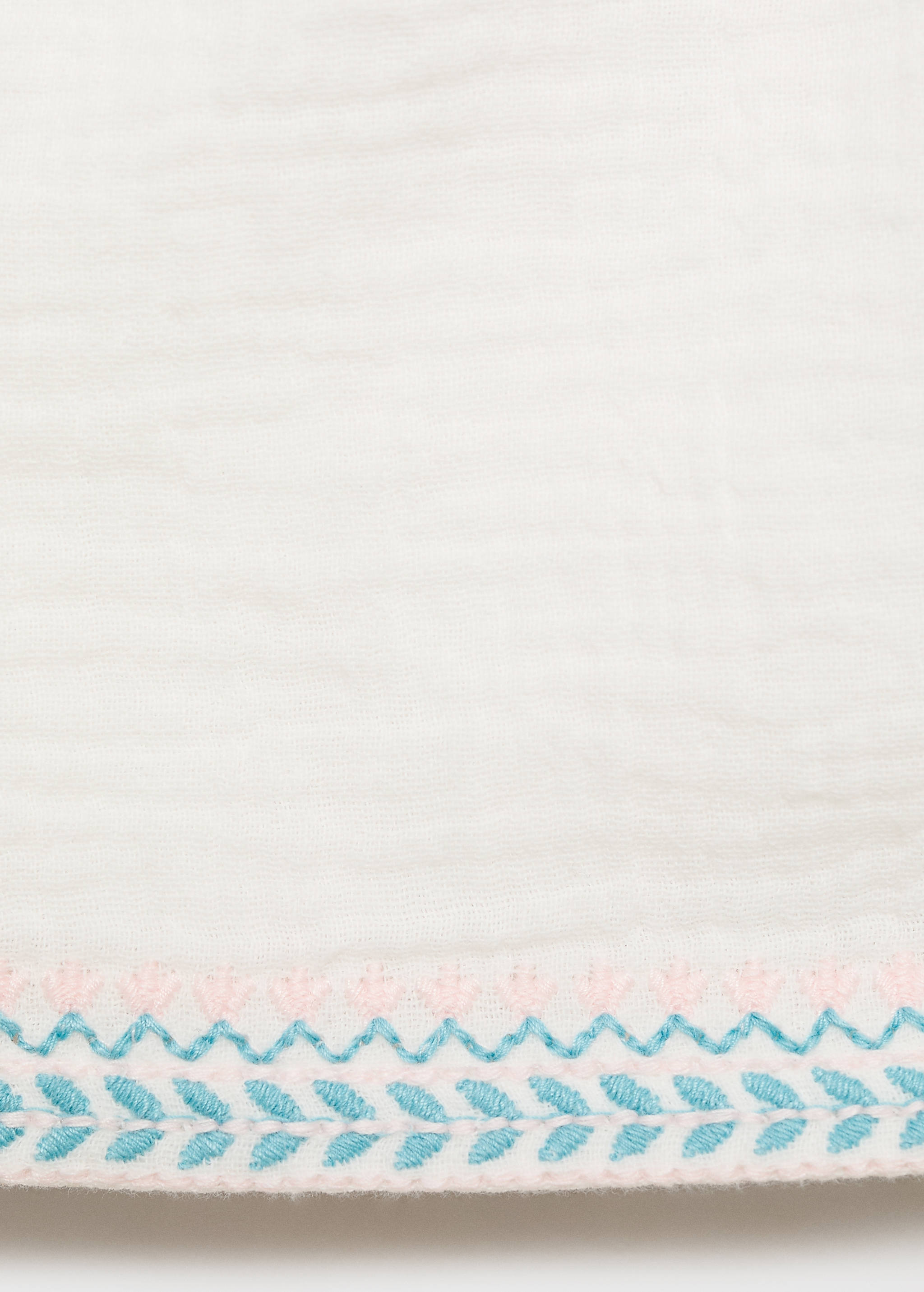 Bambula embroidered shorts - Details of the article 0