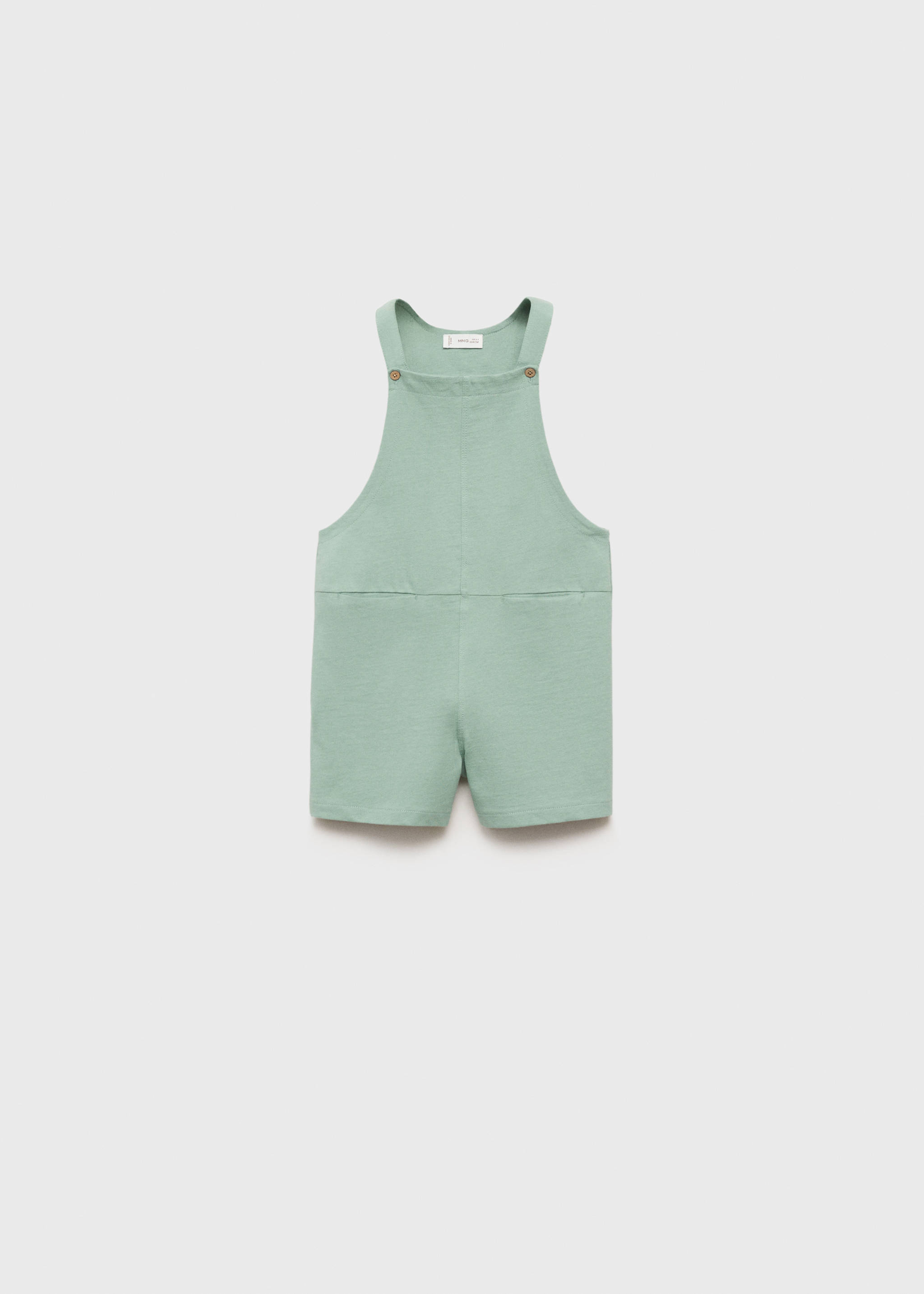 Short cotton dungarees - Article without model
