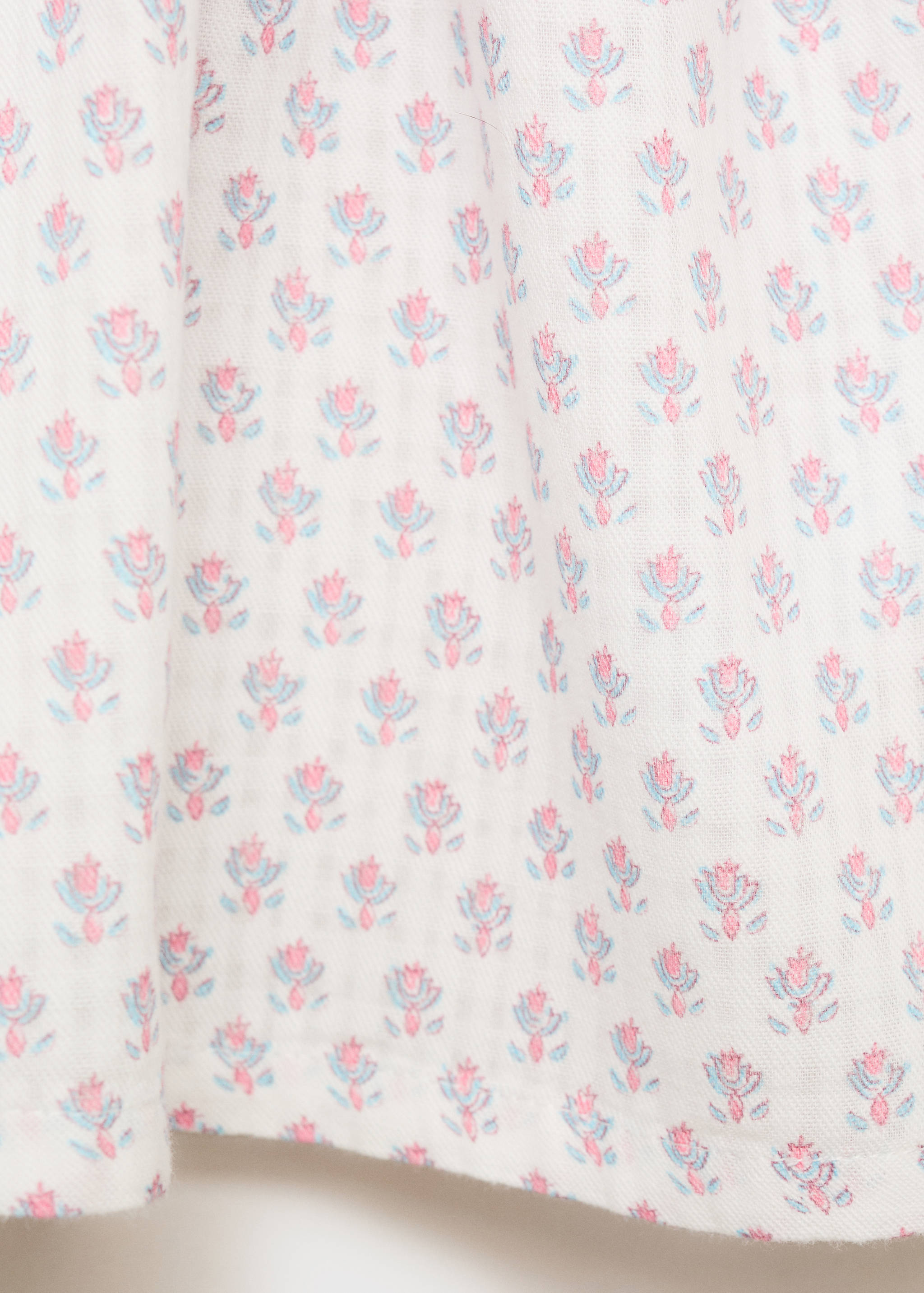 Ruffled embroidered blouse - Details of the article 0
