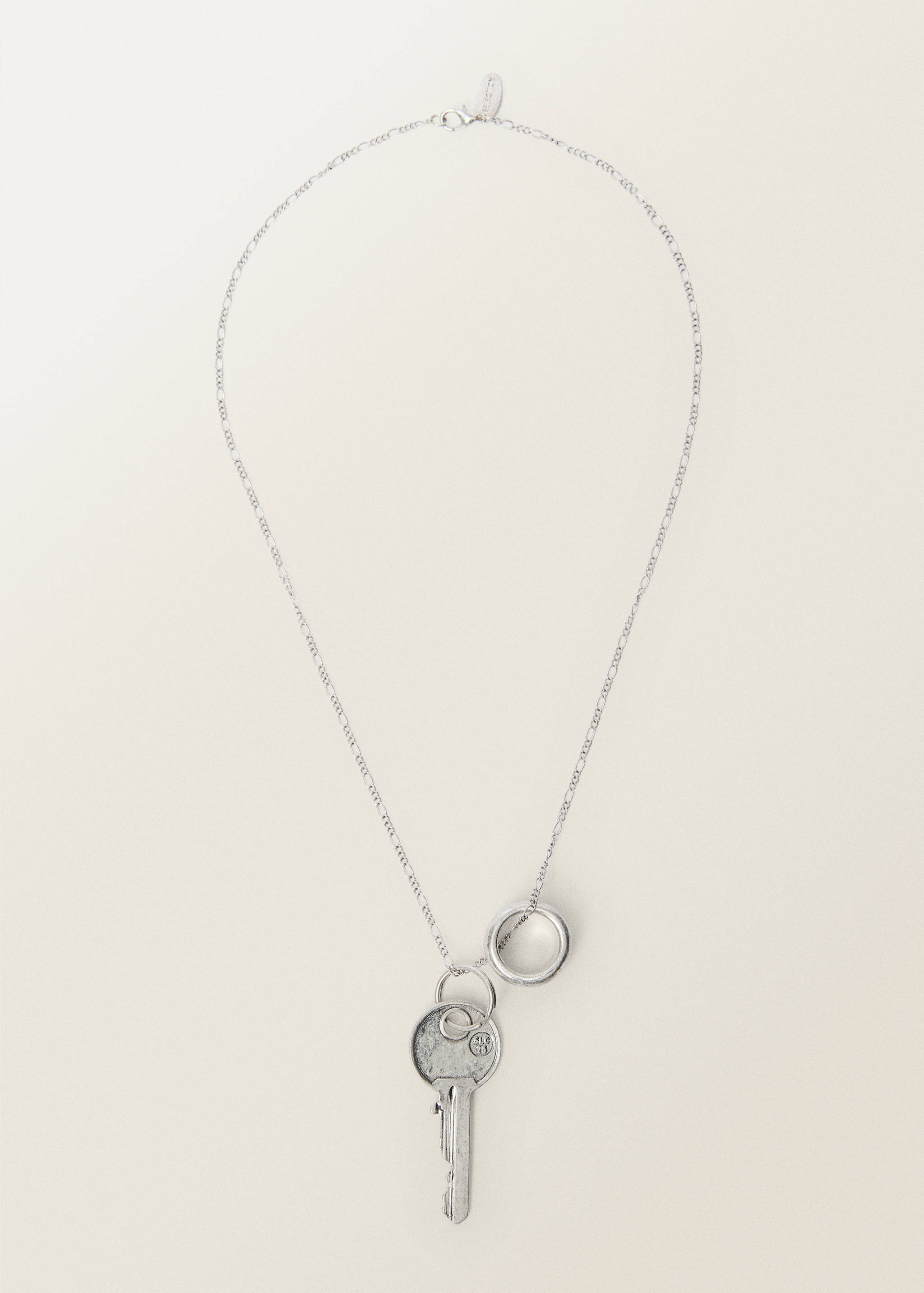 Key ring pendant necklace - Article without model