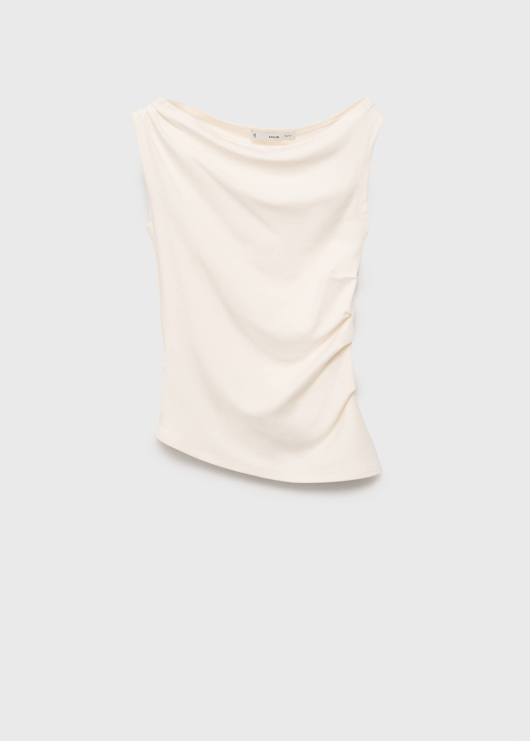 Ασύμμετρο τοπ από modal - Προϊόν χωρίς μοντέλο