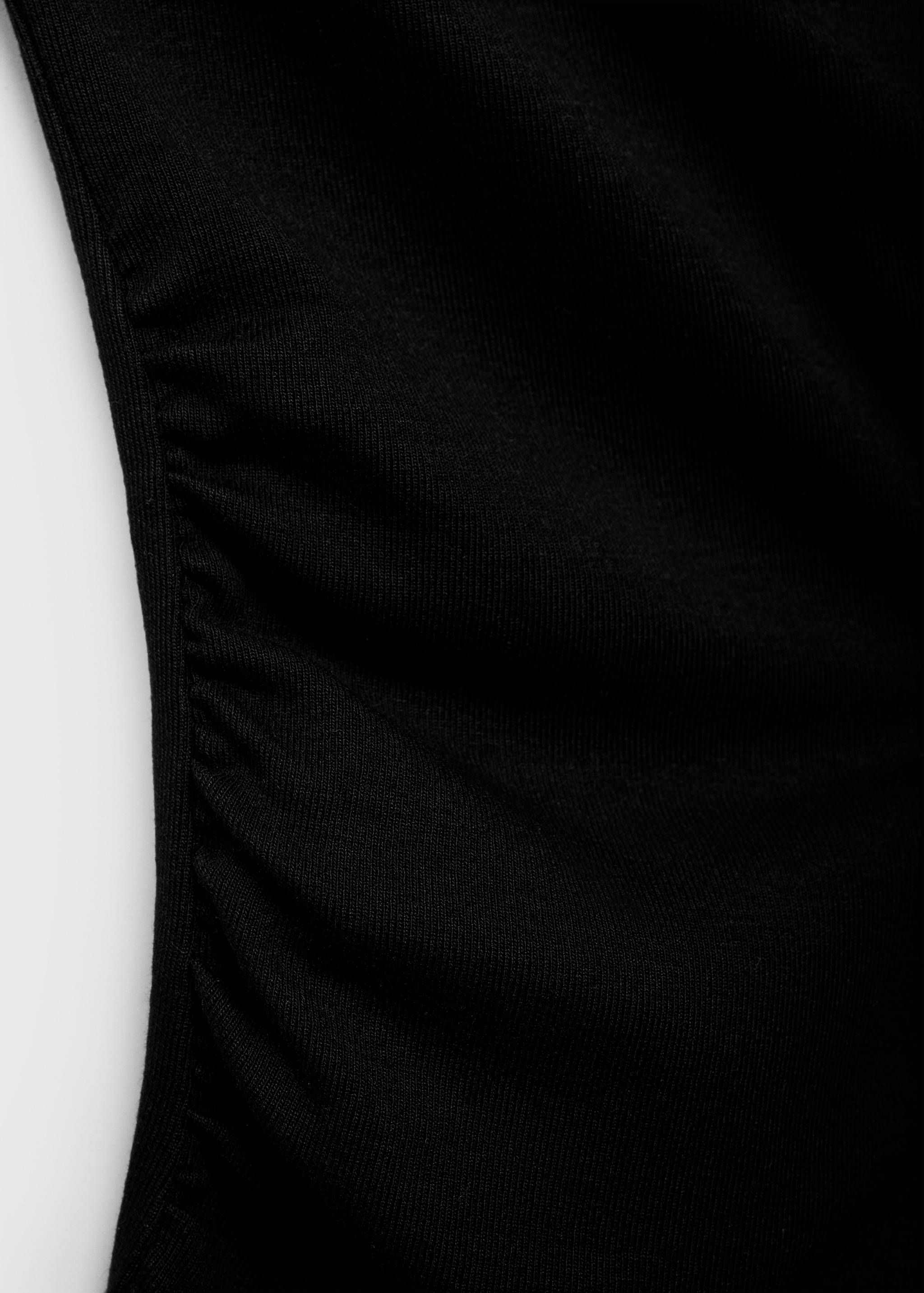 Asymmetrical draped top - Details of the article 8