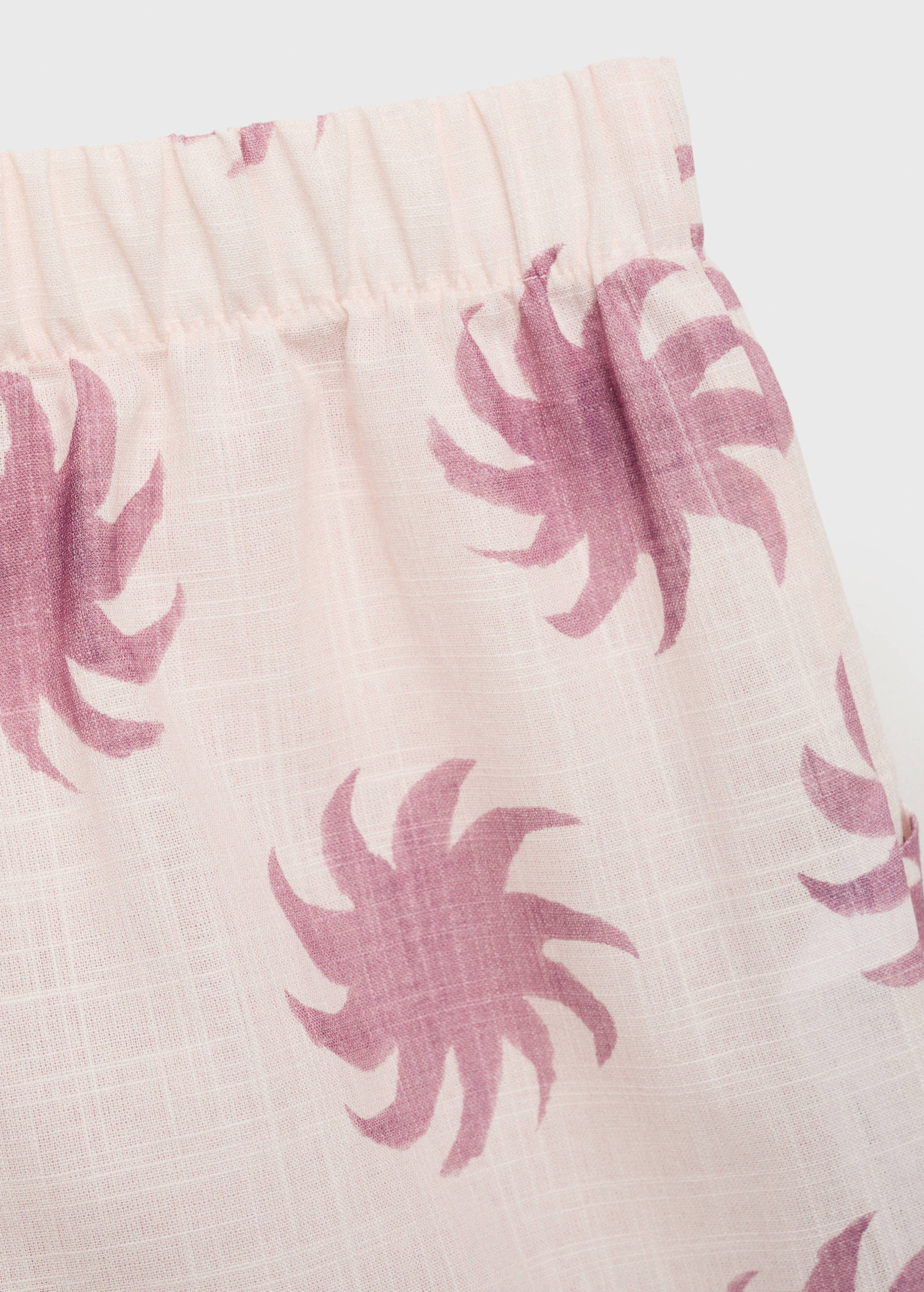 Printed cotton shorts - Details of the article 8