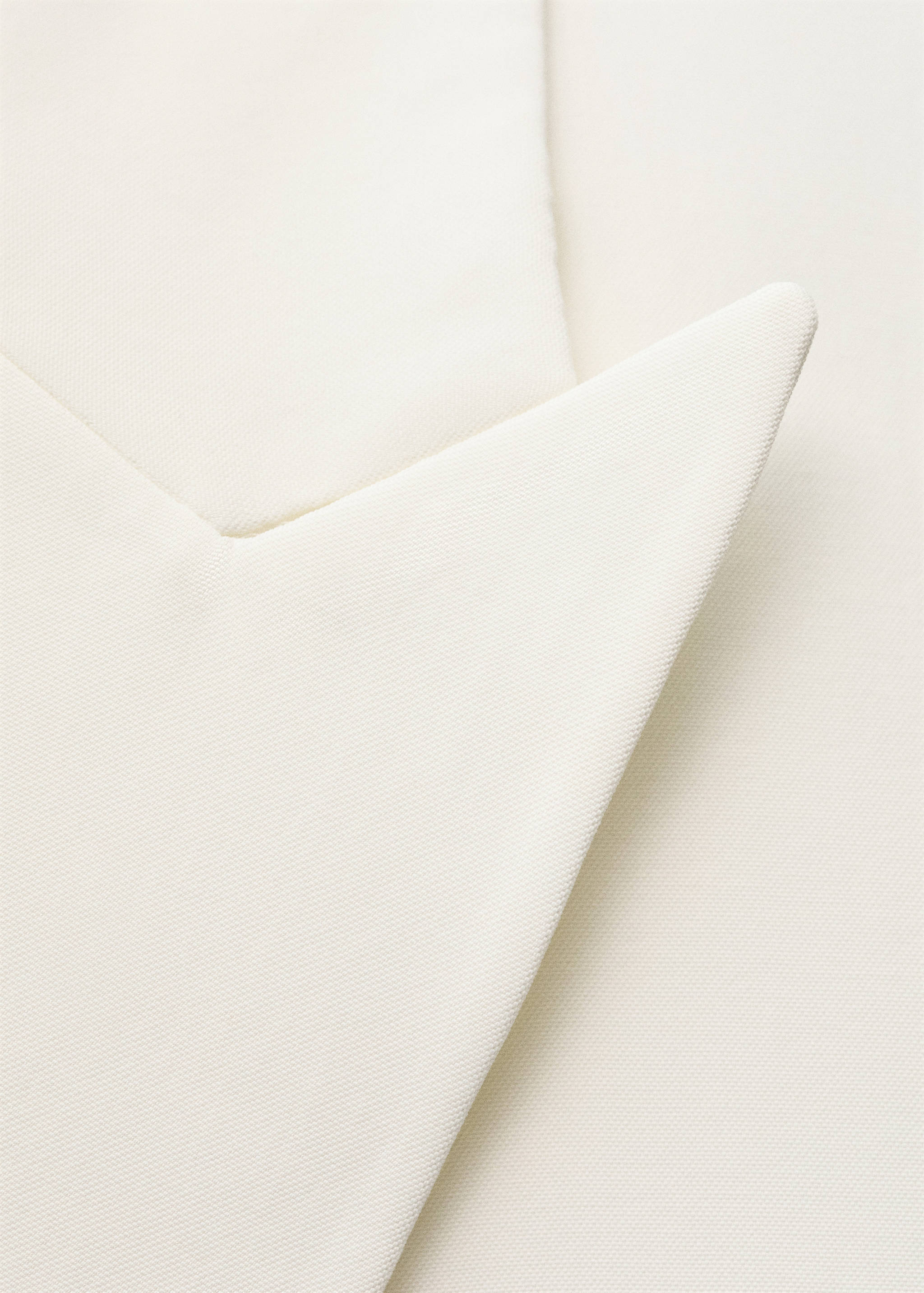 Double-breasted lyocell suit jacket - Details of the article 8