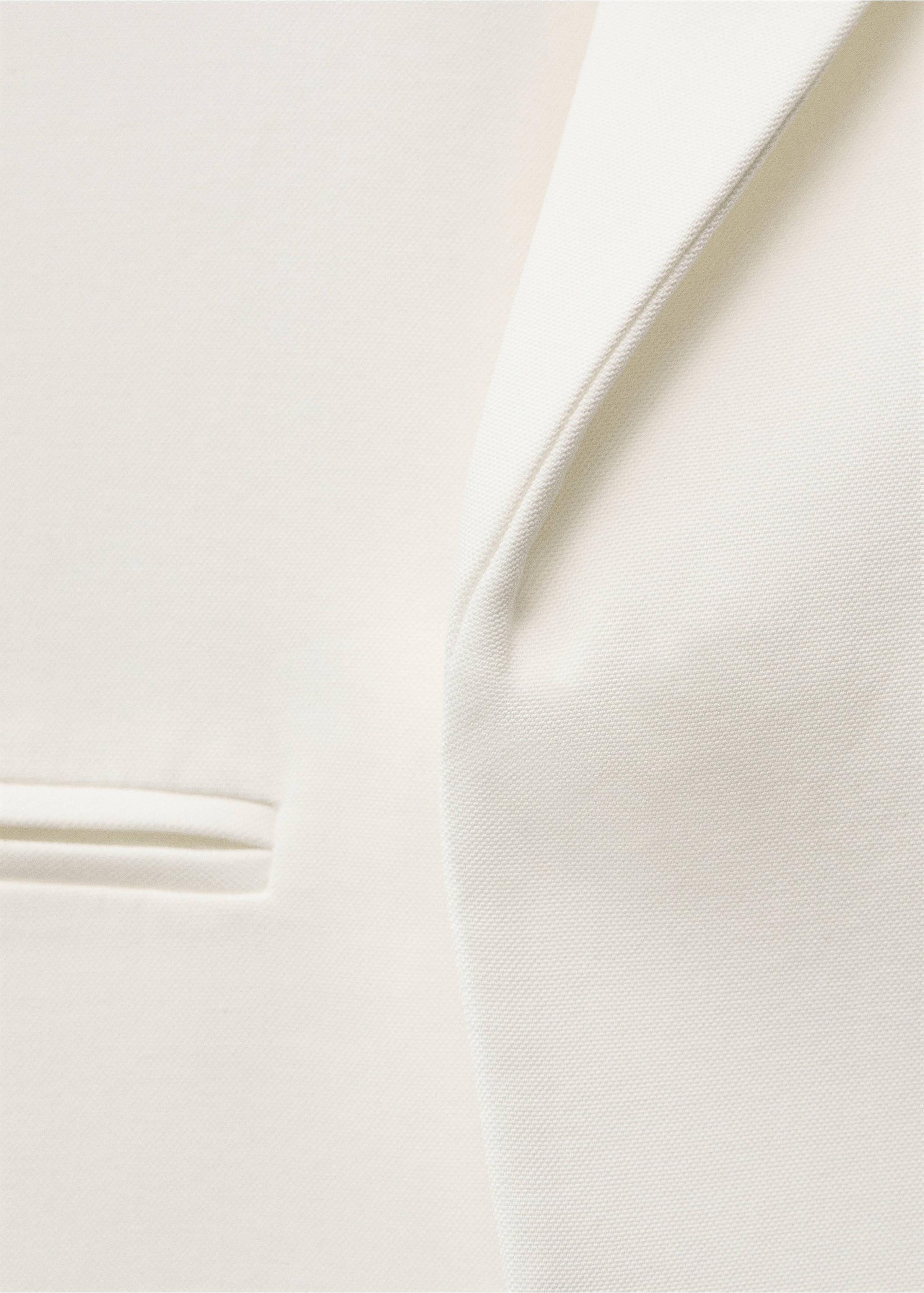 Çift düğmeli lyocell blazer ceket - Ürün detayı 0, Kırık Beyaz. Ref: 87057719-00.