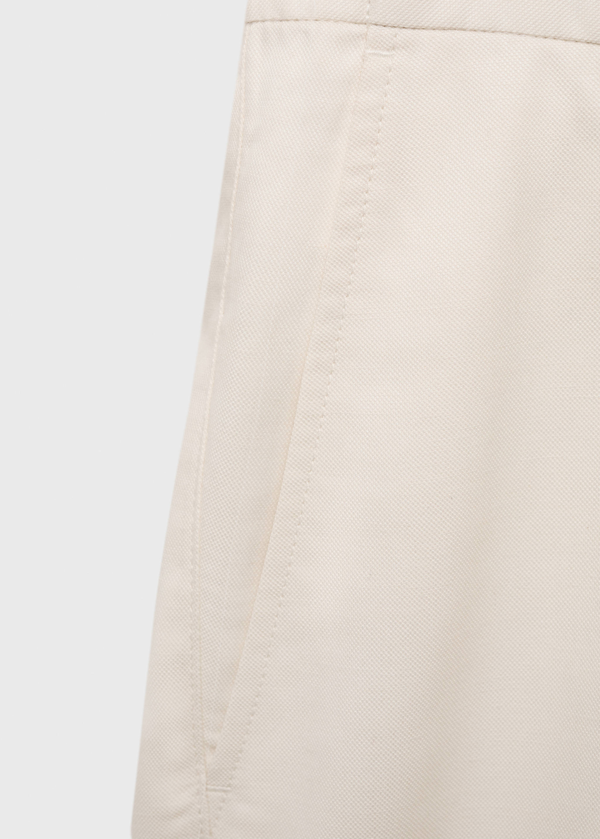 直筒流畅百慕大短裤 - null