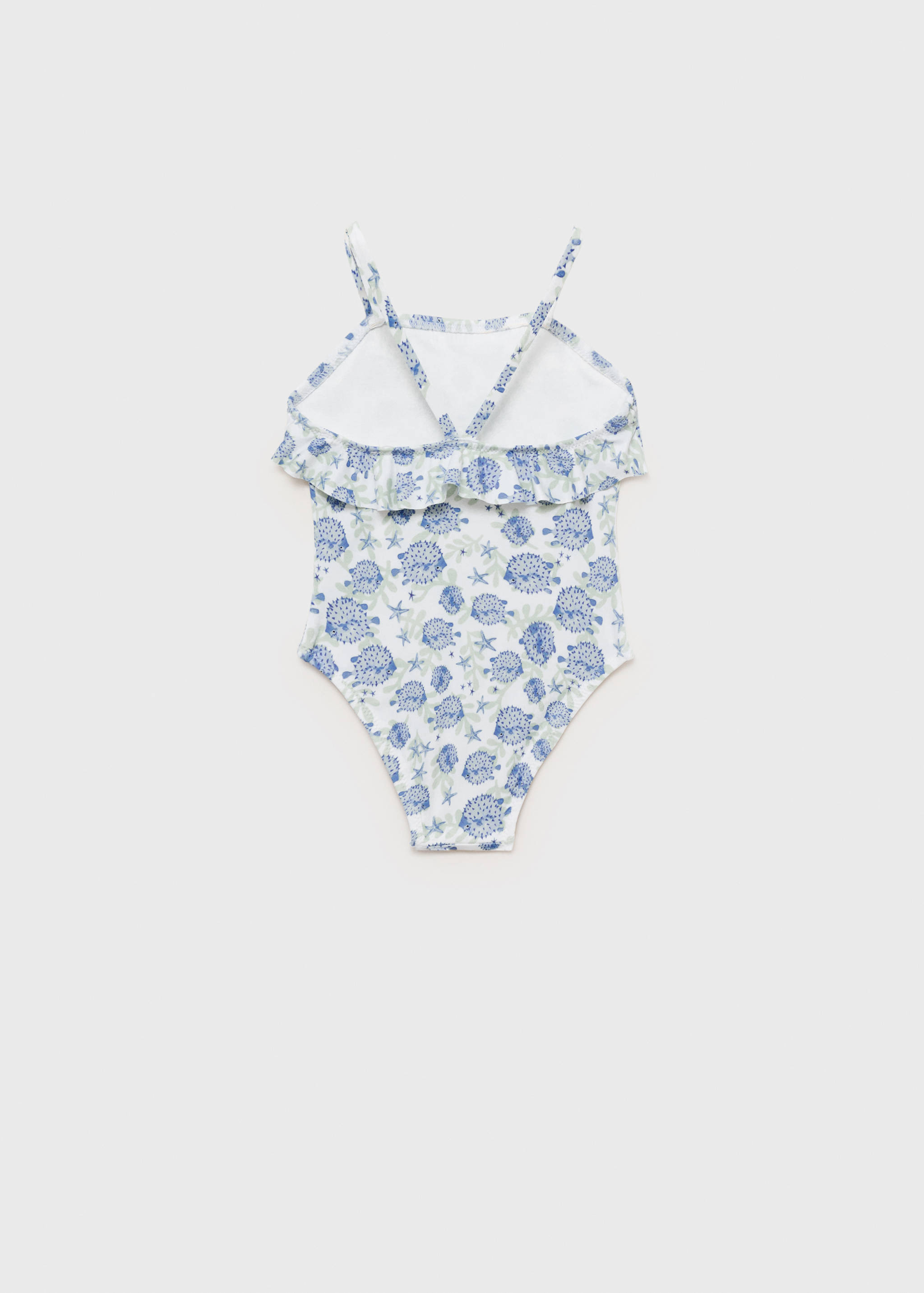 Ruffle print swimsuit - Reverse of the article