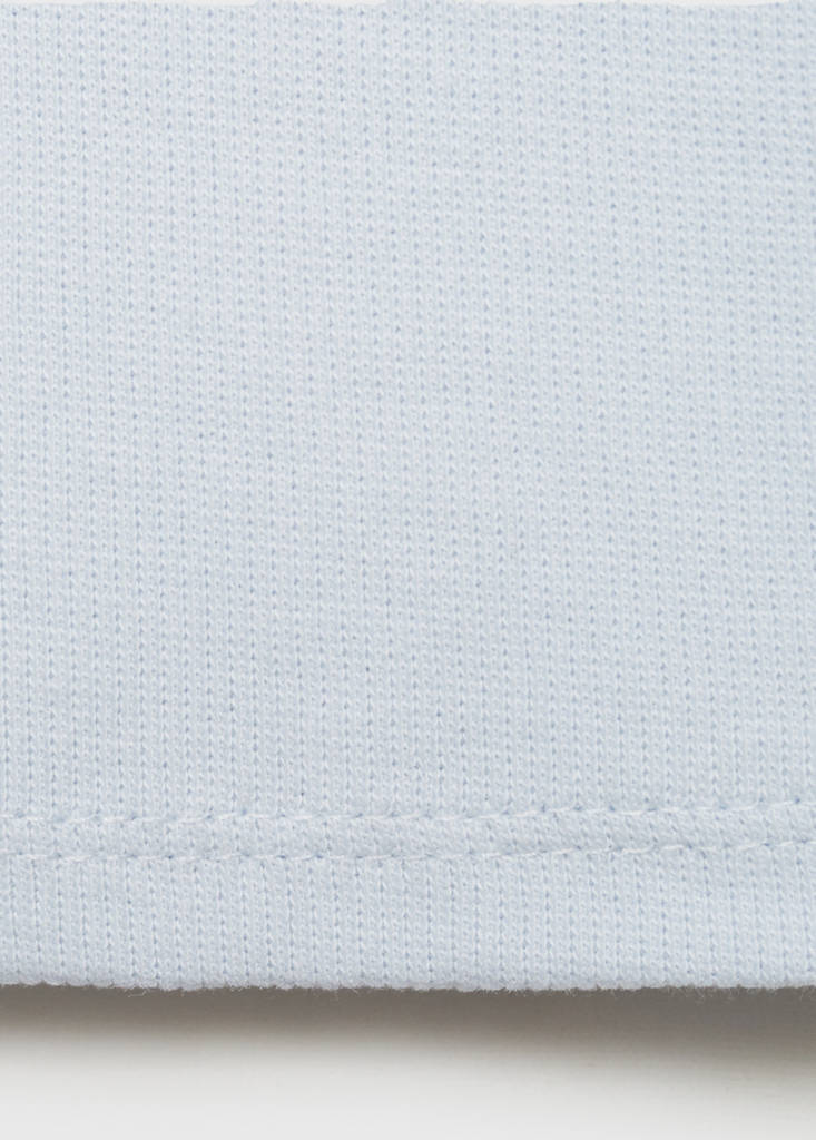 Ribbed short leggings — Sky Blue