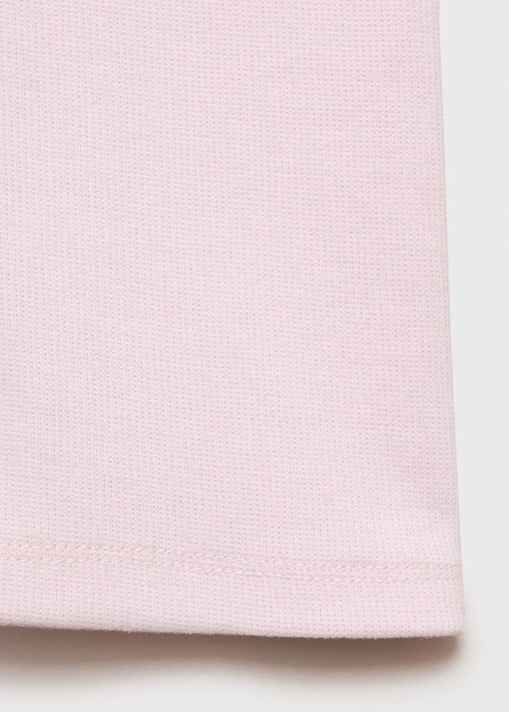 Ribbed short leggings — Pink