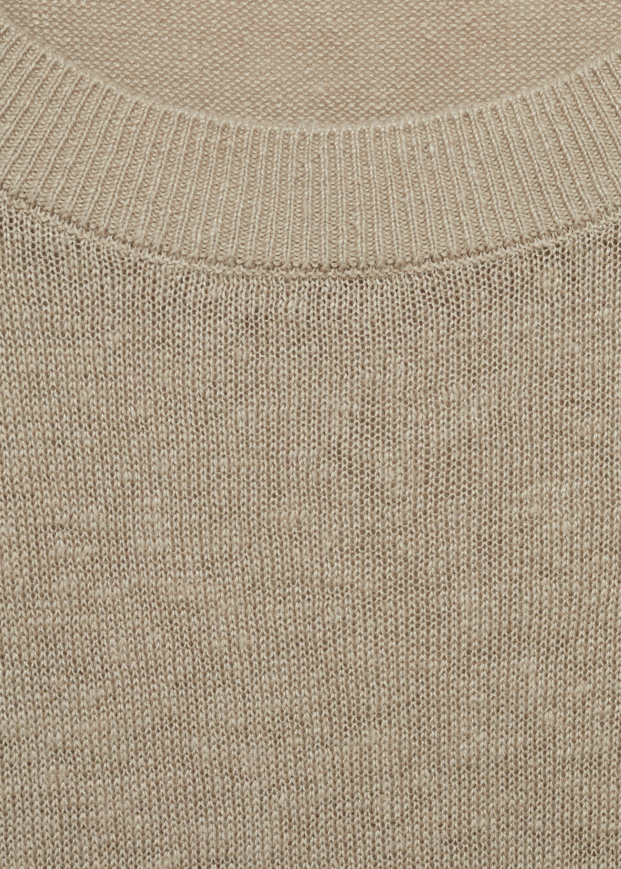100% linen flowy sweater - Details of the article 8