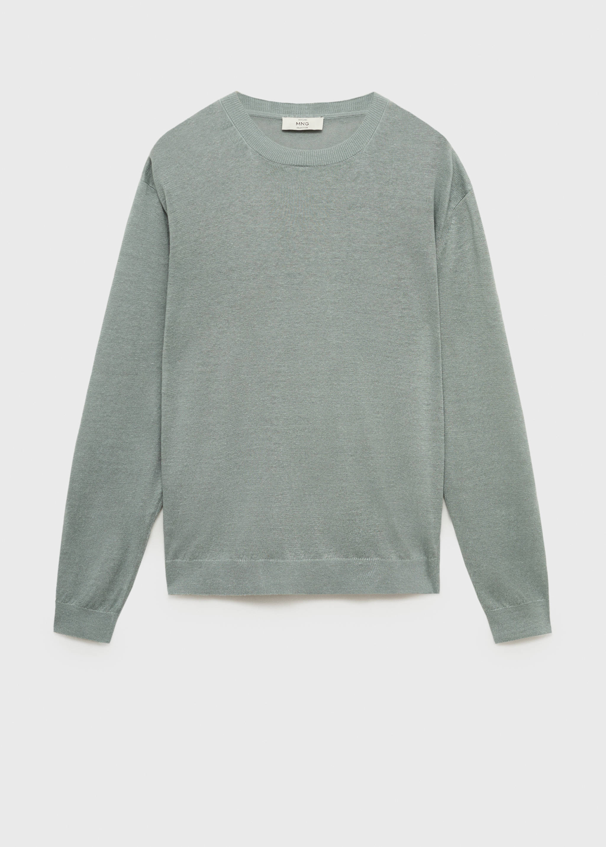 100% linen flowy sweater - Article without model