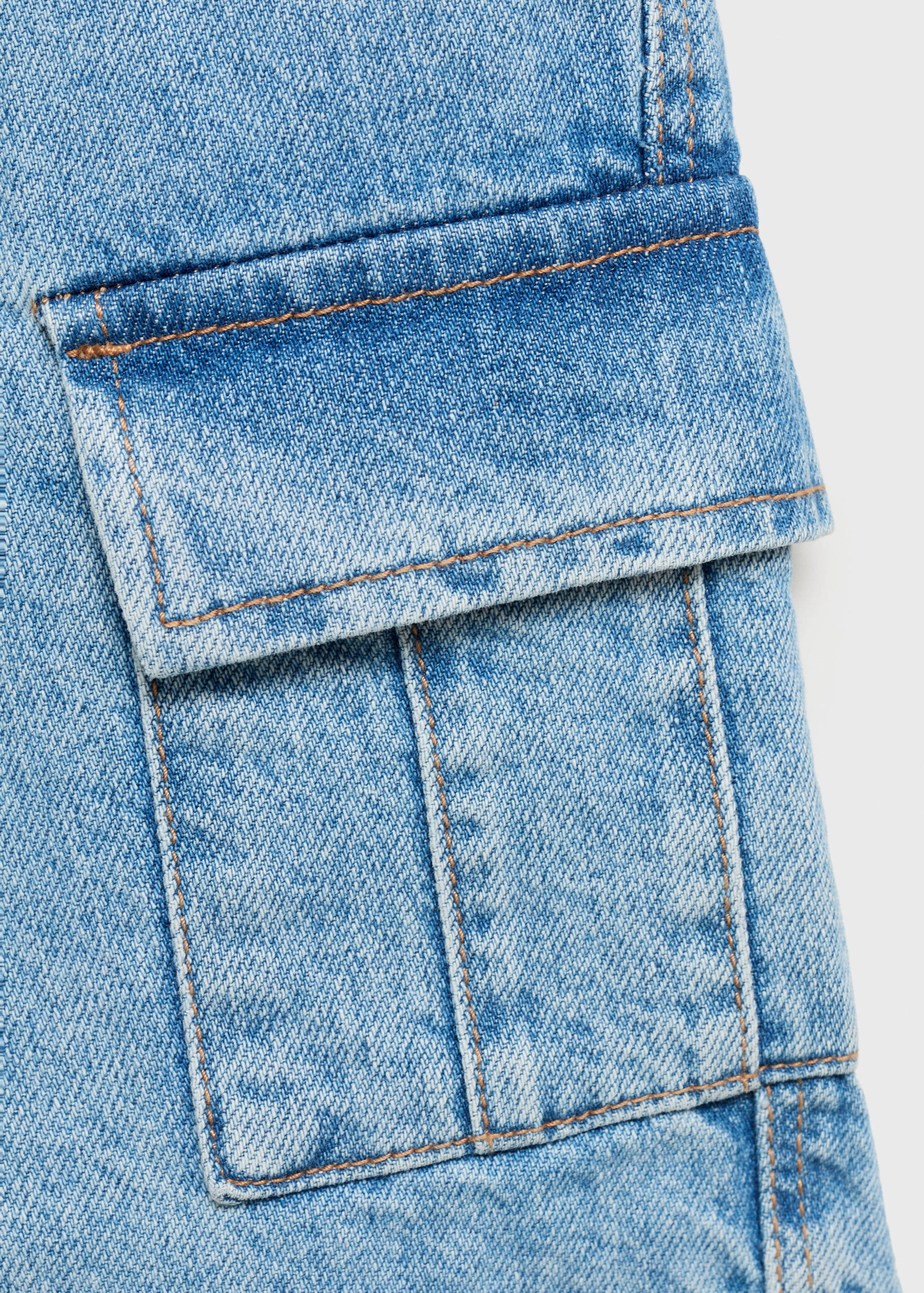 Bermuda en jean cargo - Détail de l'article 0