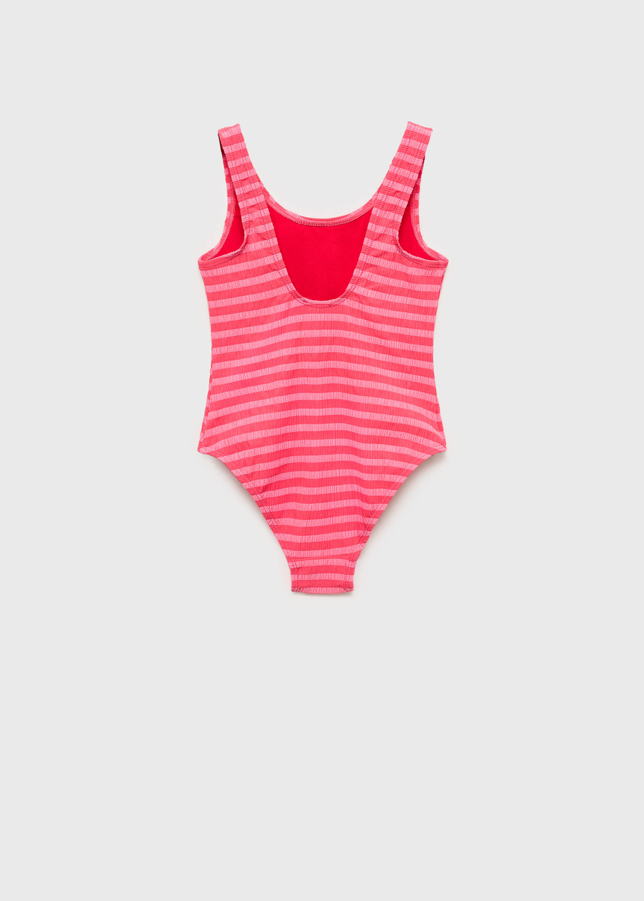 Striped swimsuit - Reverse of the article