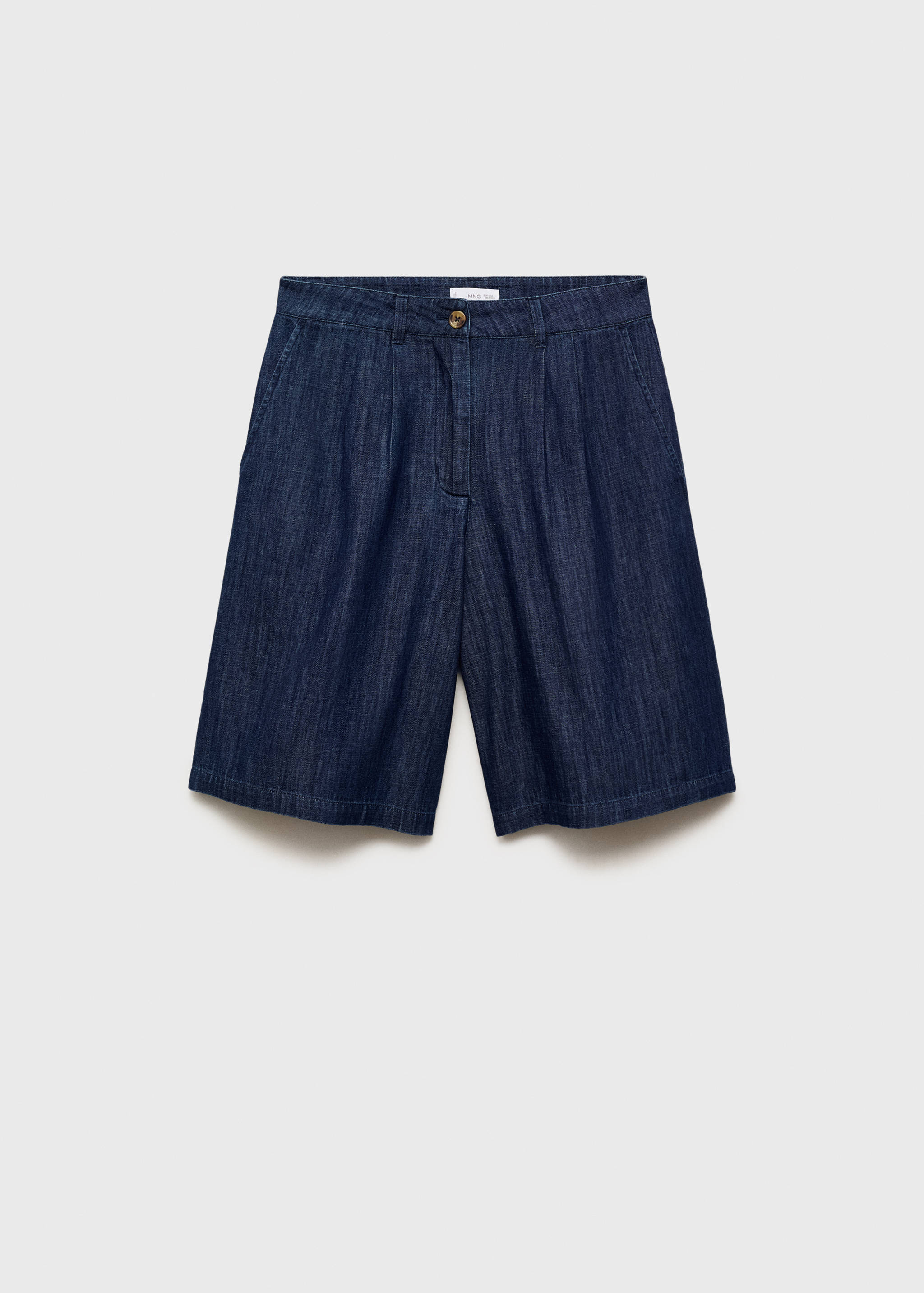 Bermudas denim rectas rinse wash - Artículo sin modelo