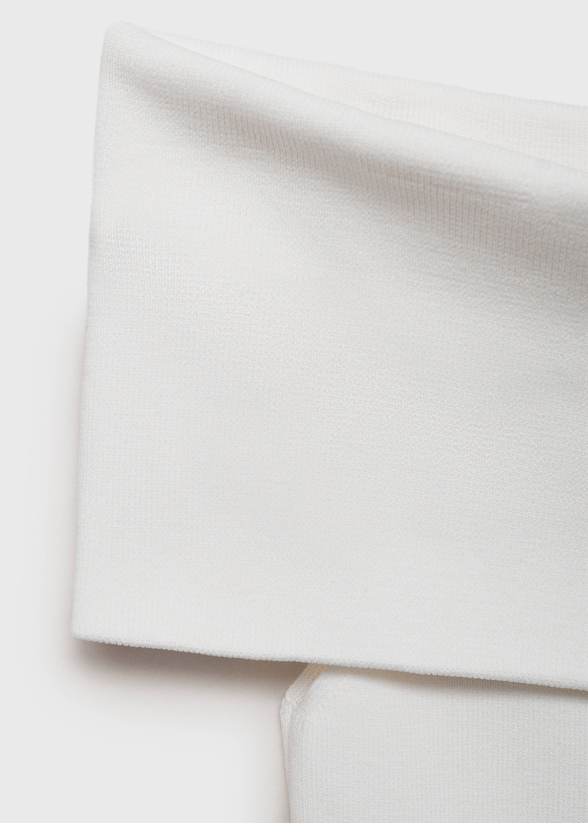 Schulterfreies Stricktop - Detail des Artikels 8